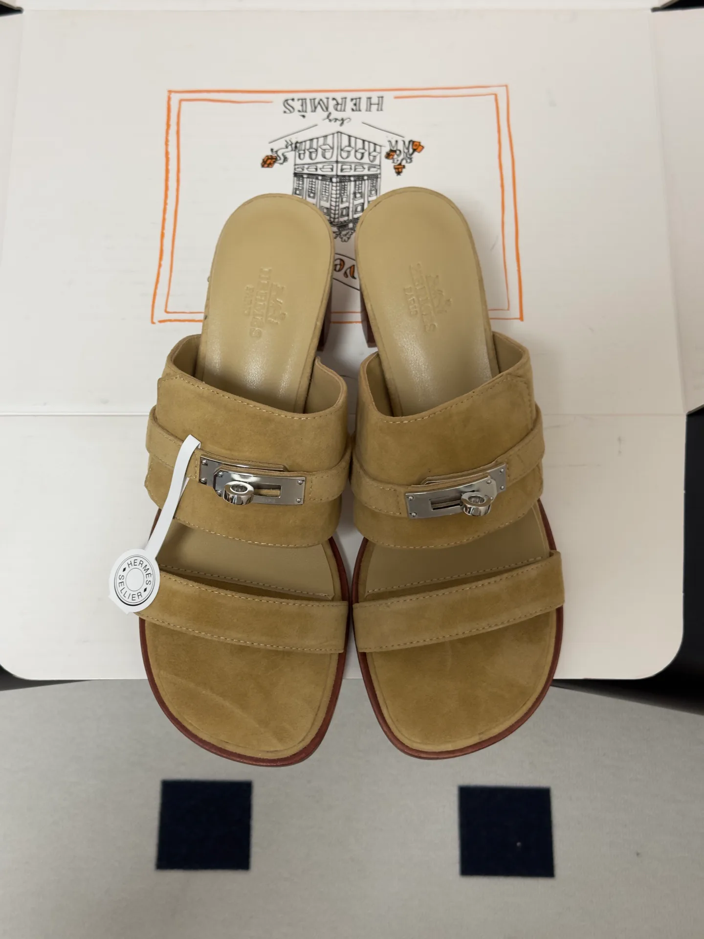 Босоножки Женские Hermes 17095165