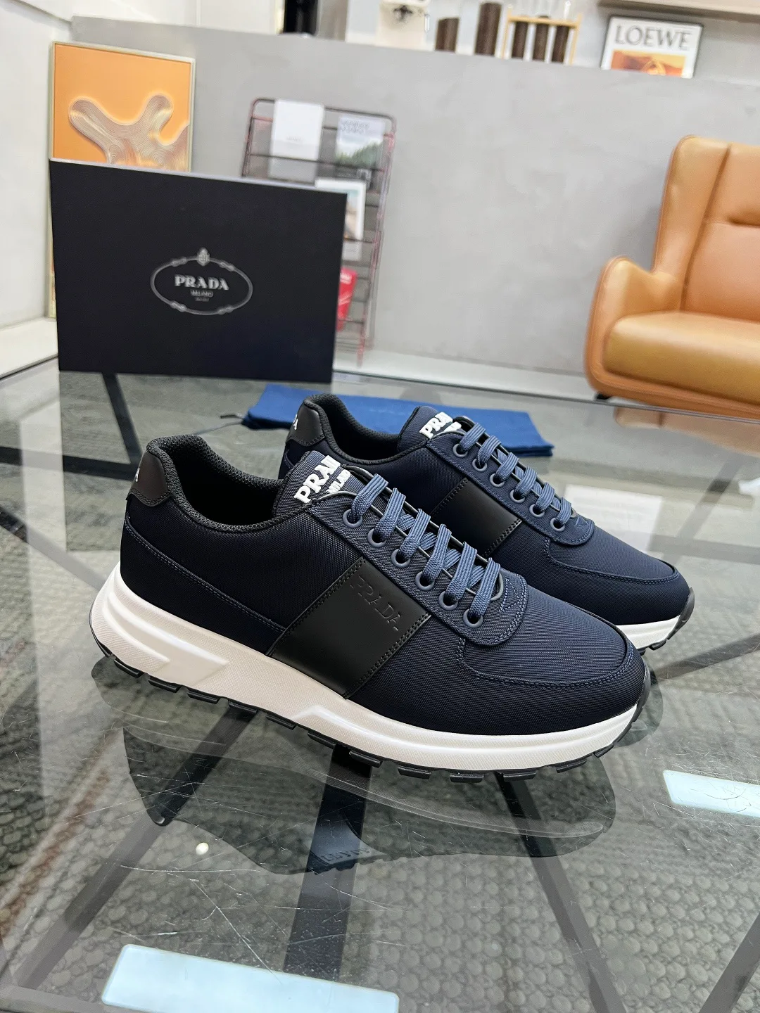 Кроссовки Мужские Prada 17950923