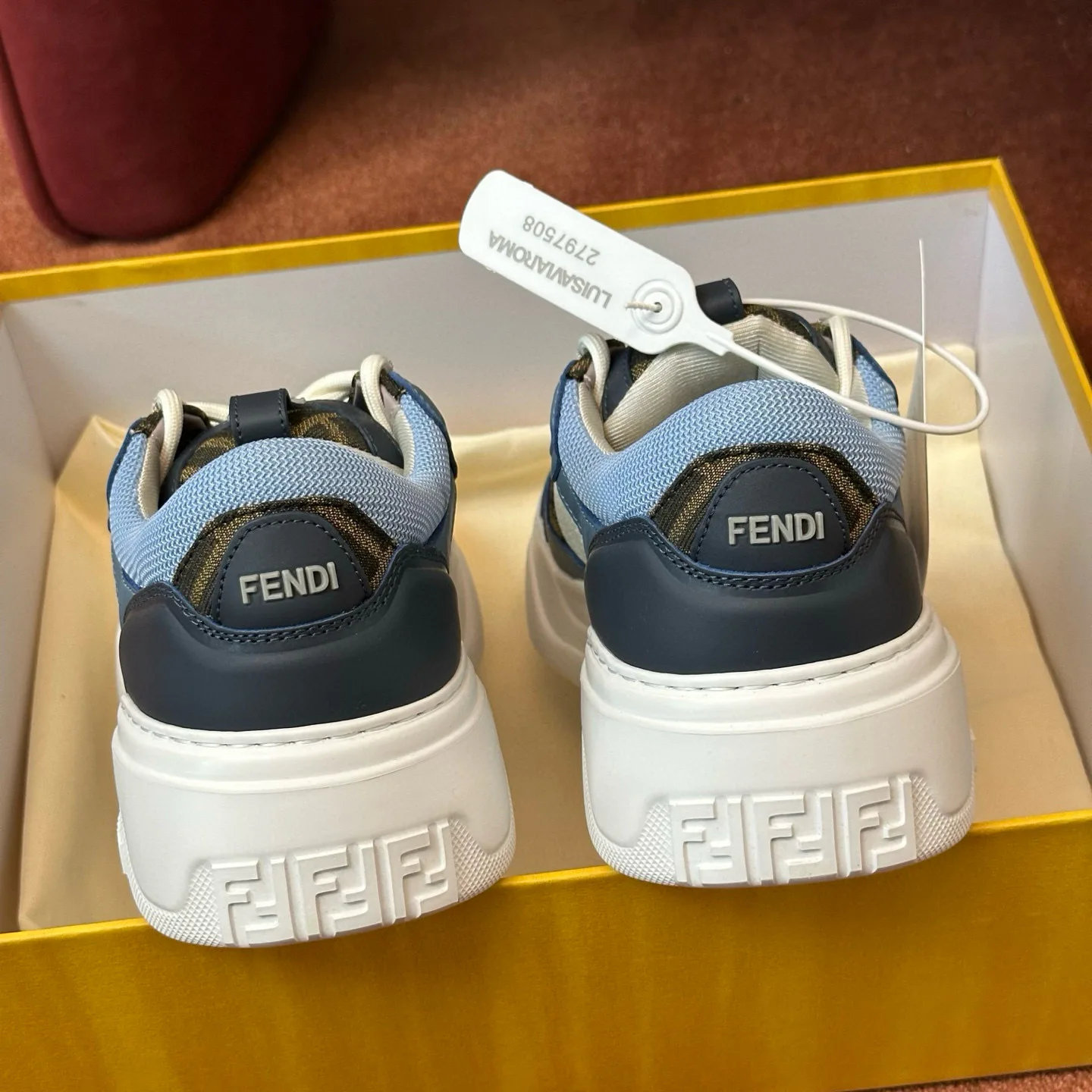 Кроссовки Мужские Fendi 1248700