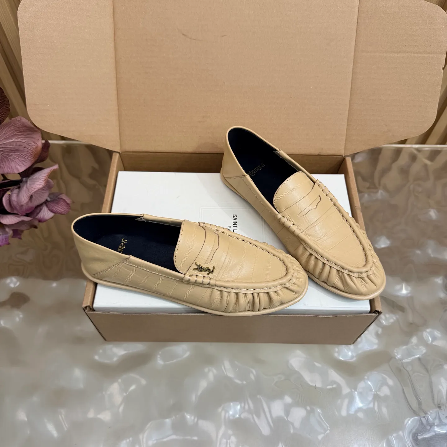 Лоферы И Мокасины Женские Saint Laurent 17929481