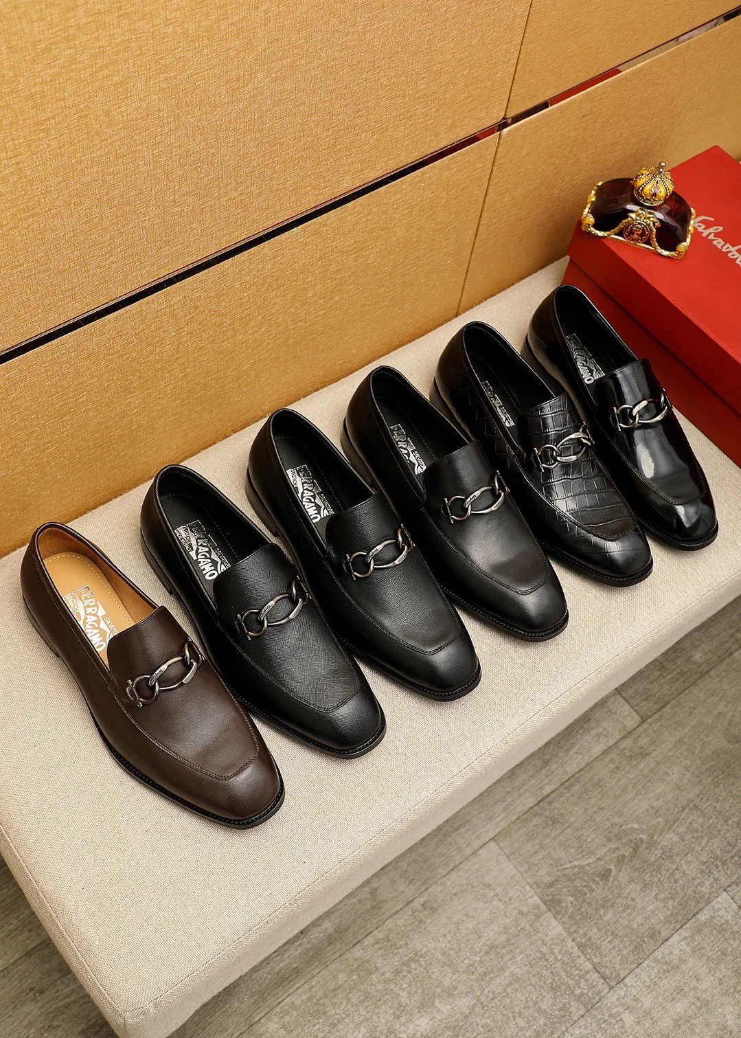 Лоферы И Туфли Мужские Salvatore Ferragamo 19631494