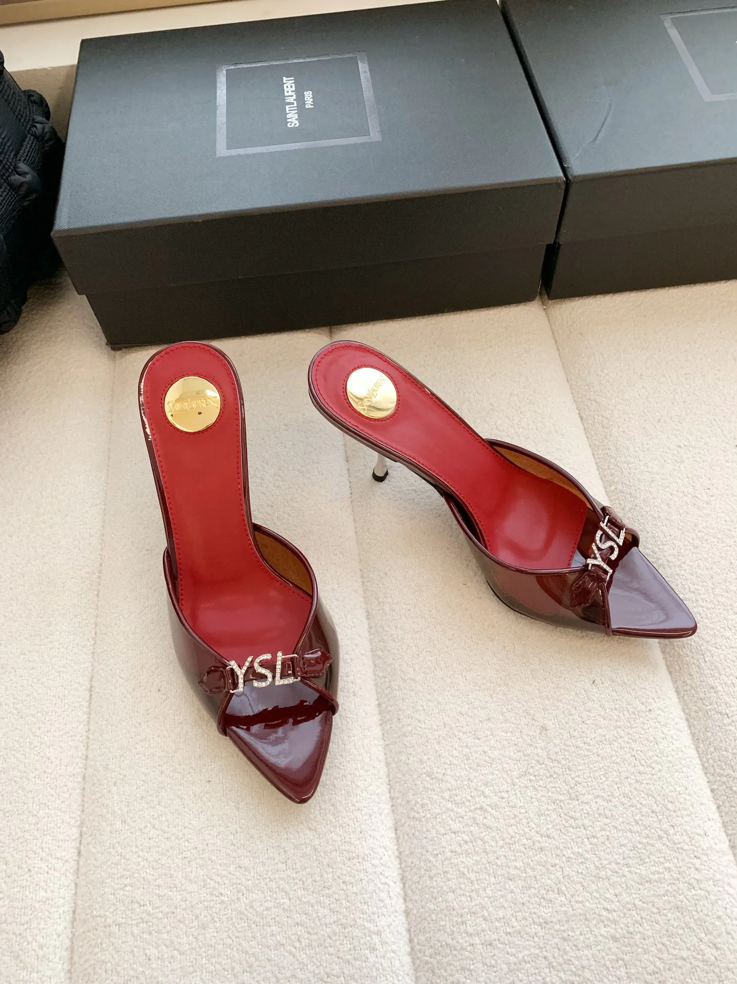 Мюли И Сабо Женские Saint Laurent 17371770