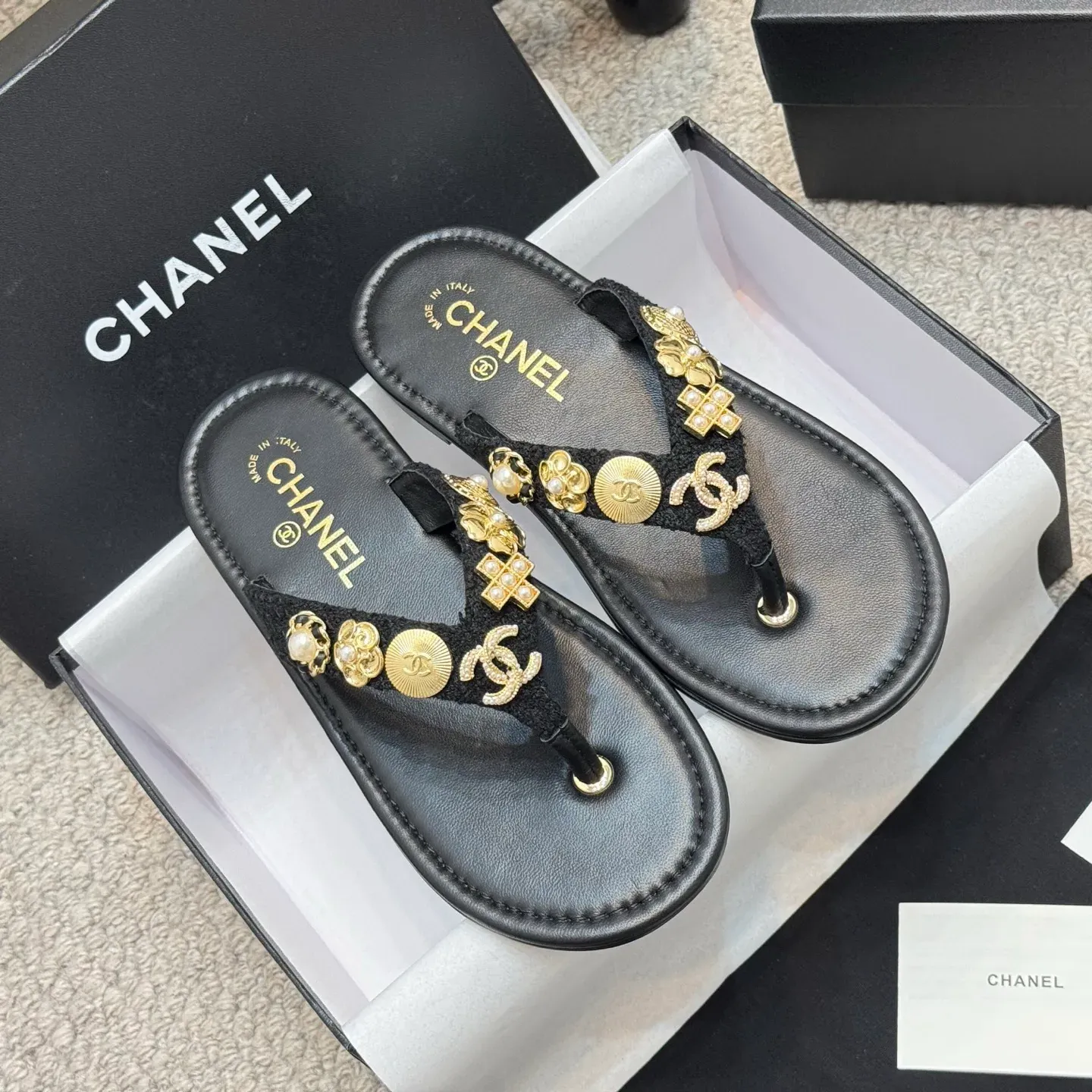 Шлепанцы Женские Chanel 36274