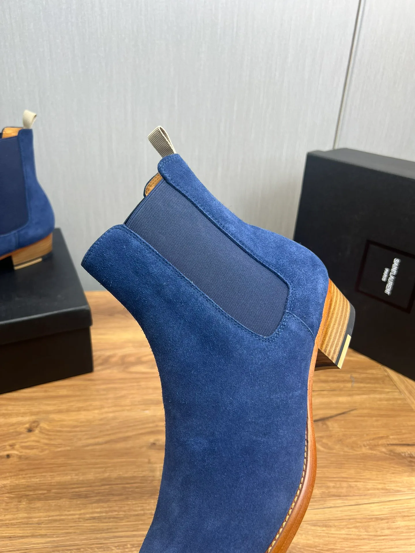 Ботинки Мужские Saint Laurent 1261421