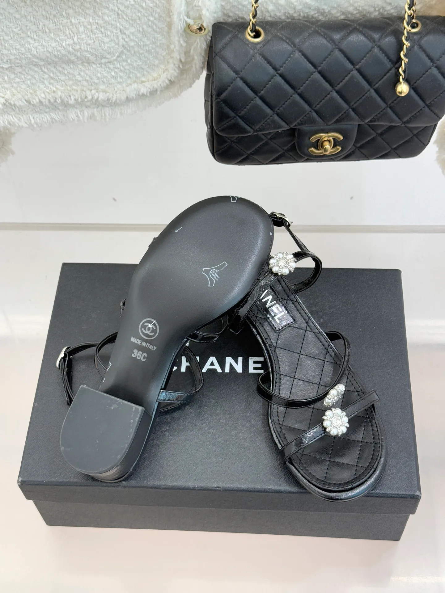 Босоножки Женские Chanel 9894909