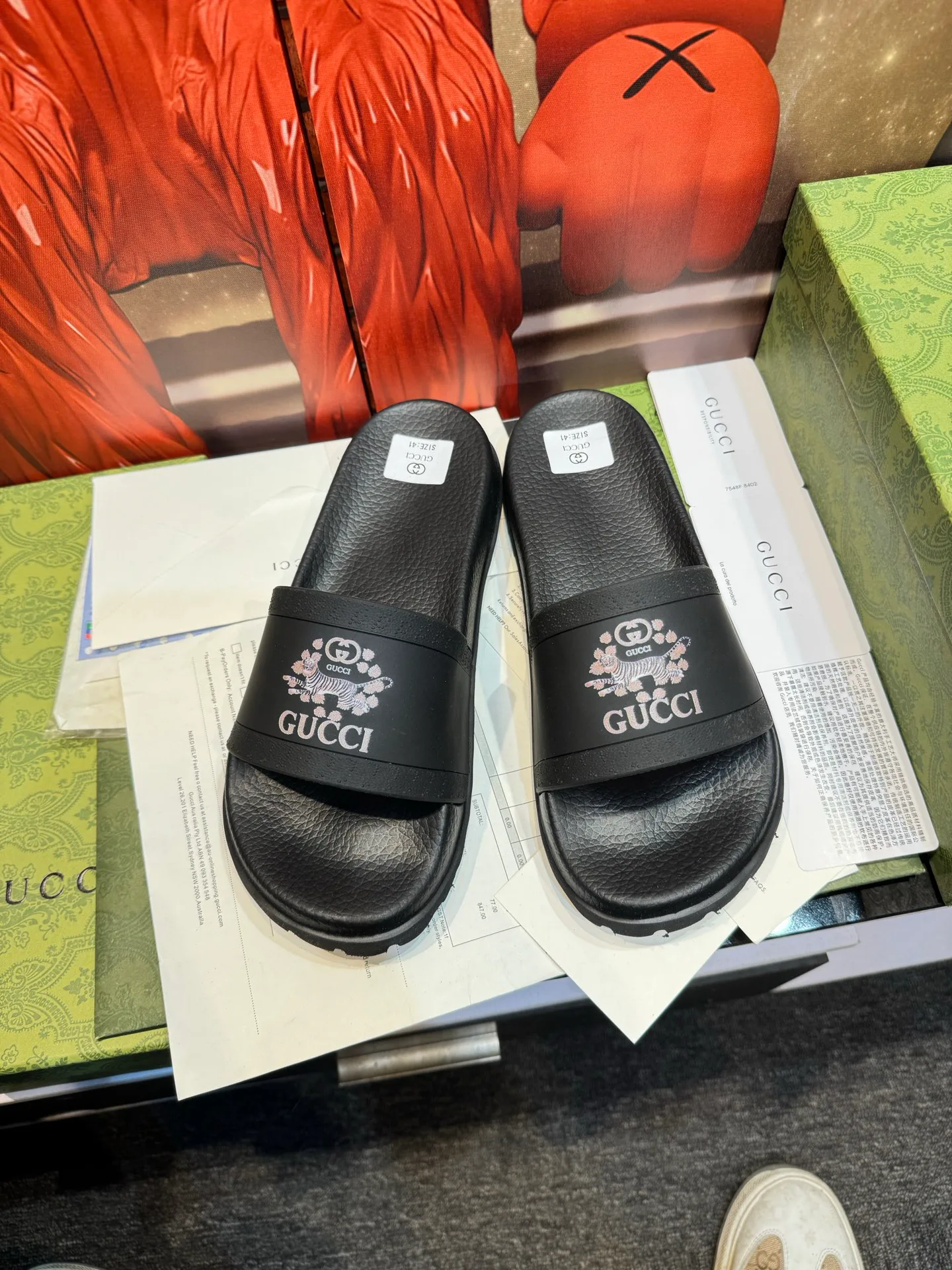 Шлепанцы Женские Gucci 10313891