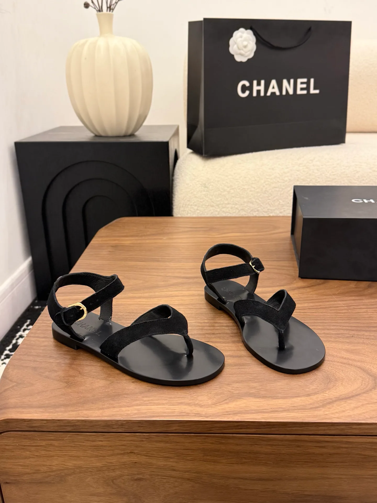 Босоножки Женские Chanel 12399492
