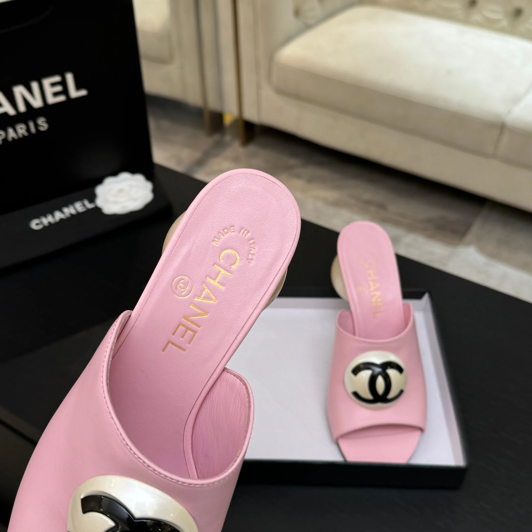 Босоножки Женские Chanel 11194479