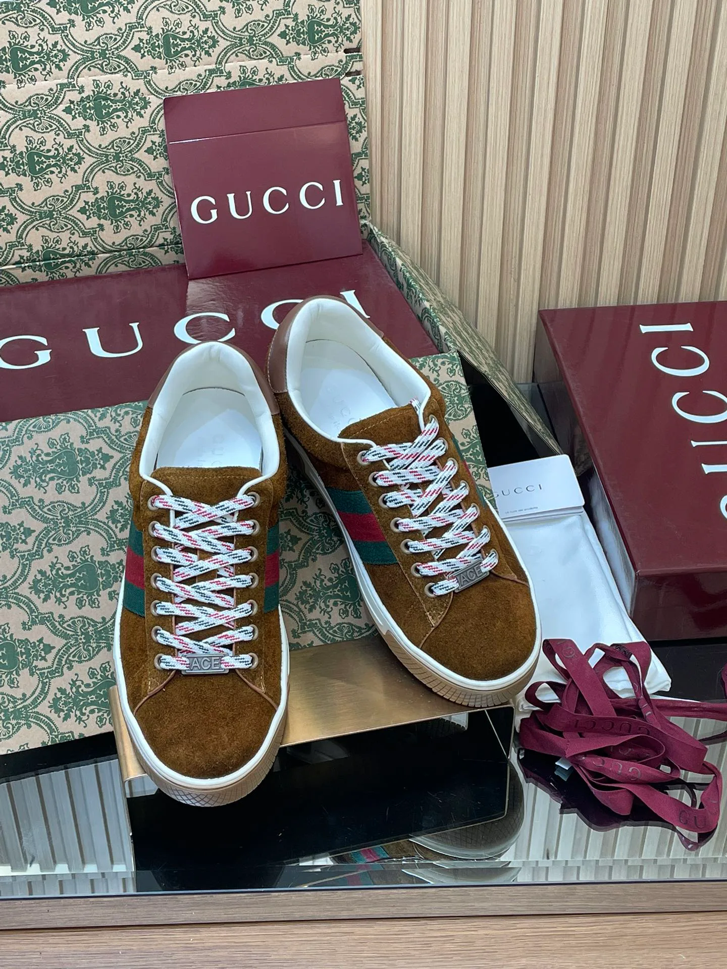 Кроссовки Мужские Gucci 3443597