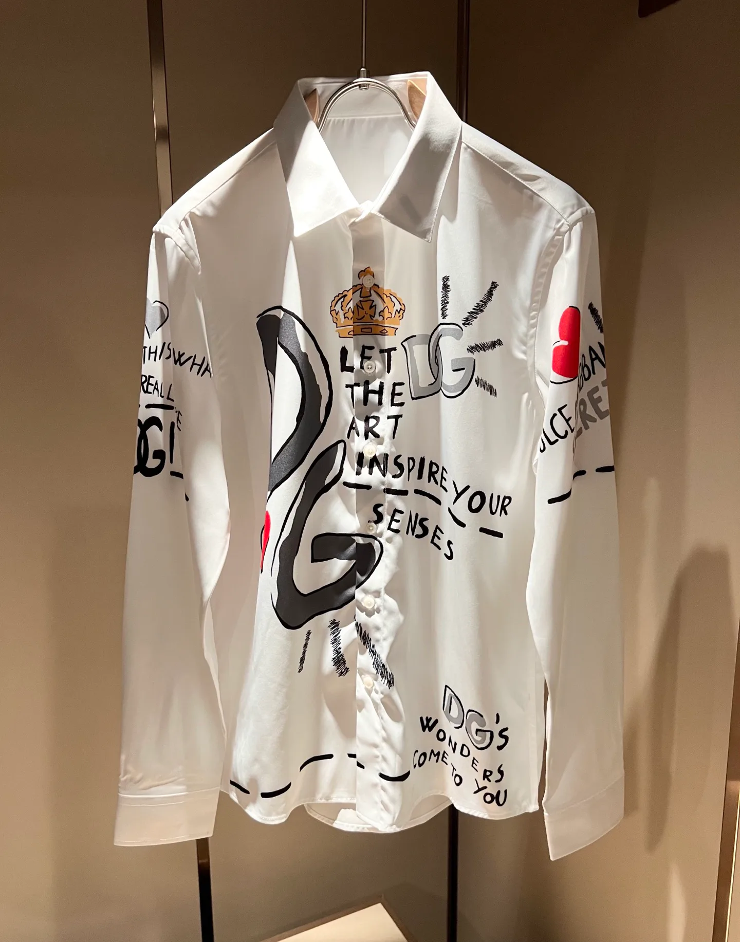 Рубашки Мужские Dolce & Gabbana 18395694