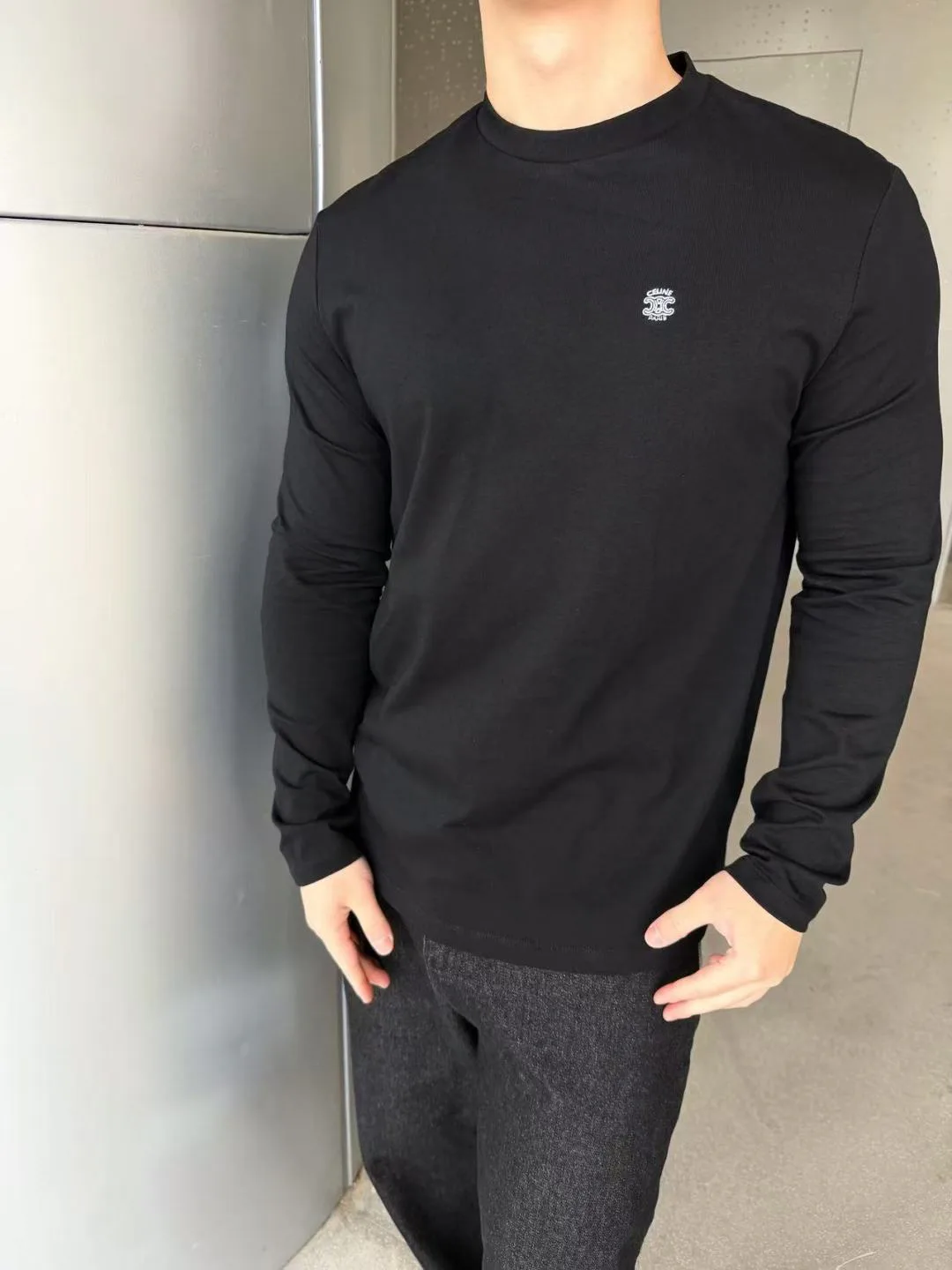 Лонгсливы Мужские Celine 11430093