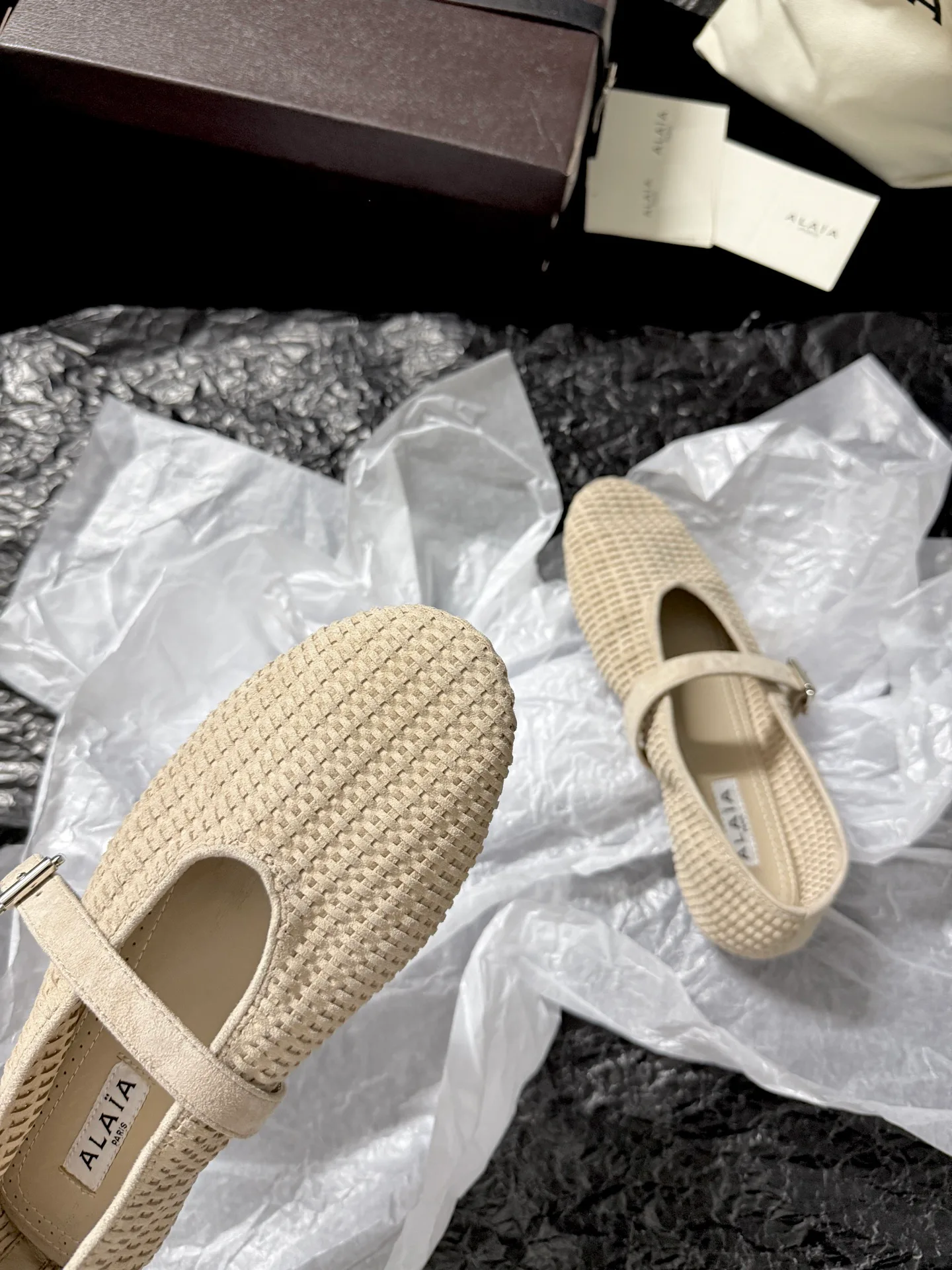 Балетки Женские Alaia 1083594