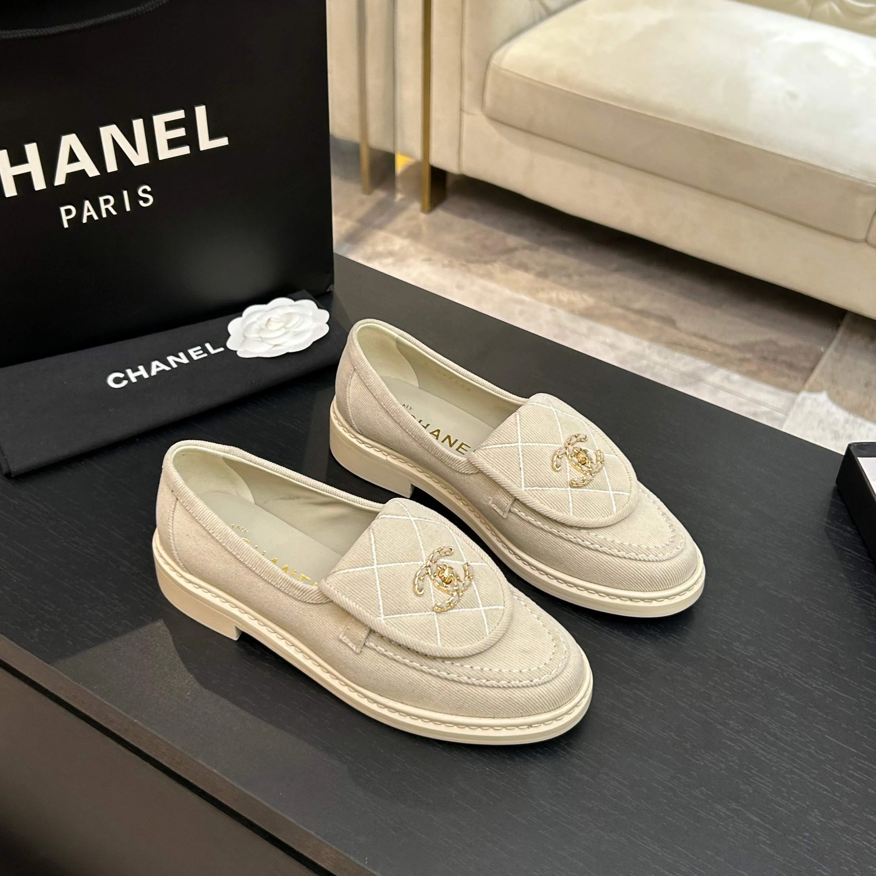 Лоферы И Мокасины Женские Chanel 11347093