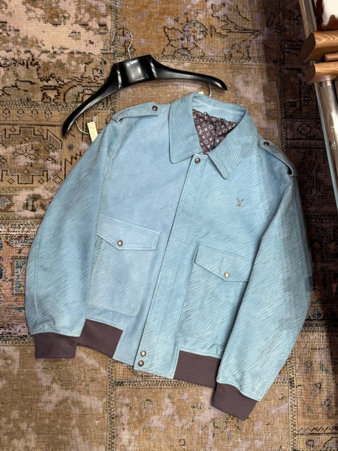 Кожаные Куртки И Дублёнки Мужские Louis Vuitton 5345026