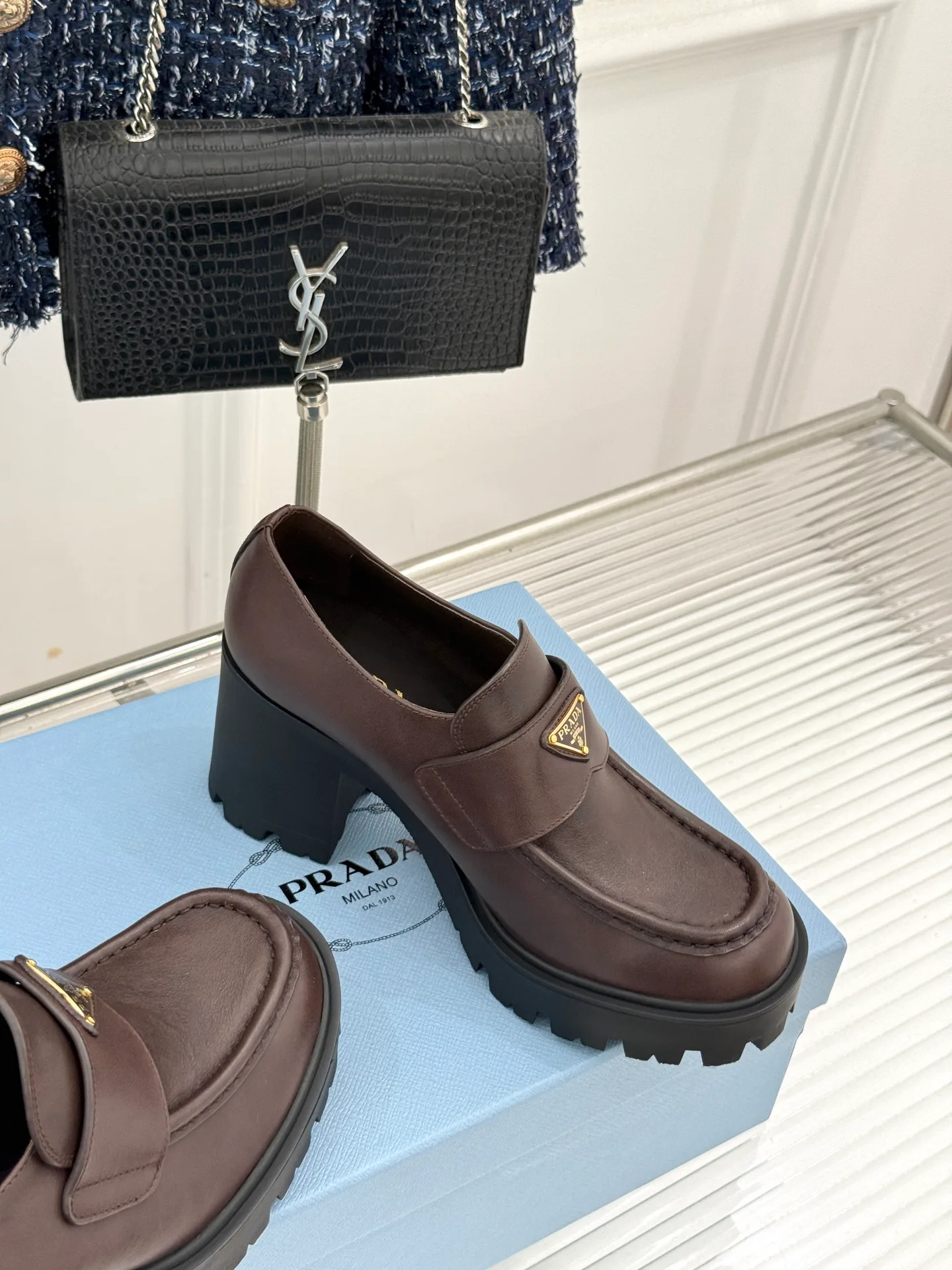 Лоферы И Мокасины Женские Prada 18780367