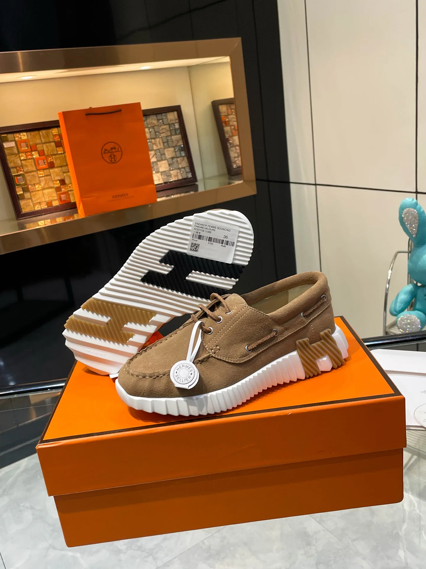 Кроссовки Женские Hermes 11541939