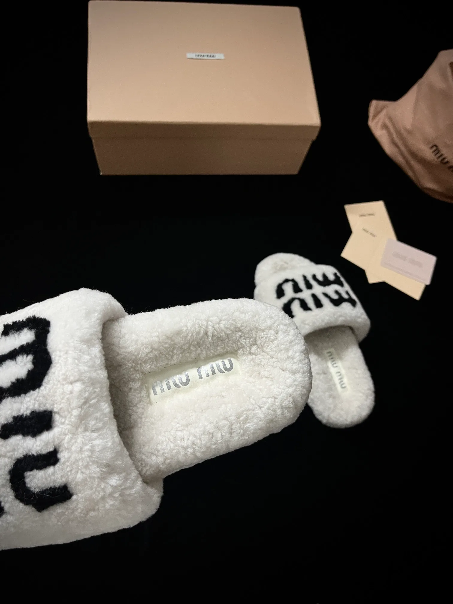 Тапочки Женские Miu Miu 189638