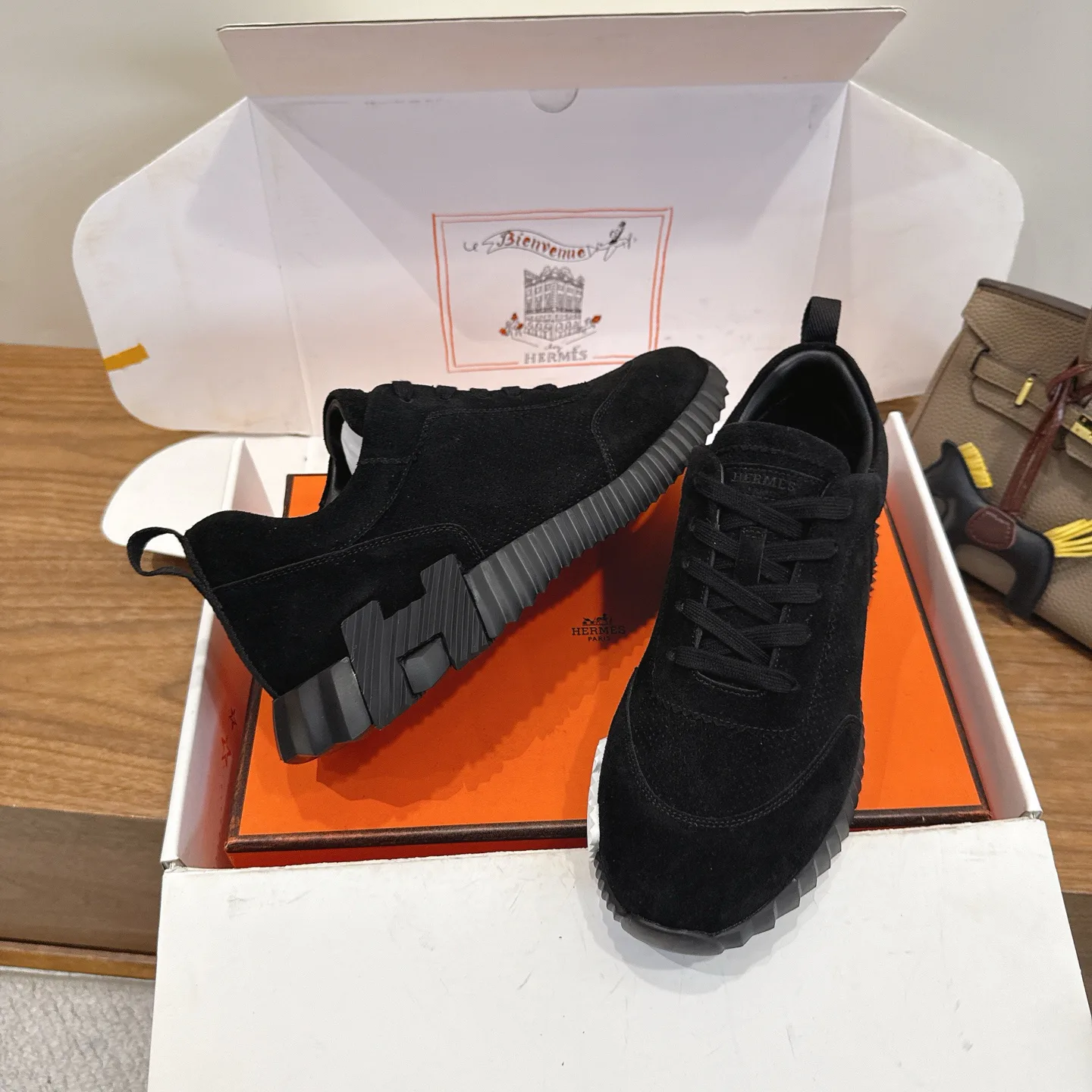 Кроссовки Мужские Hermes 10031717