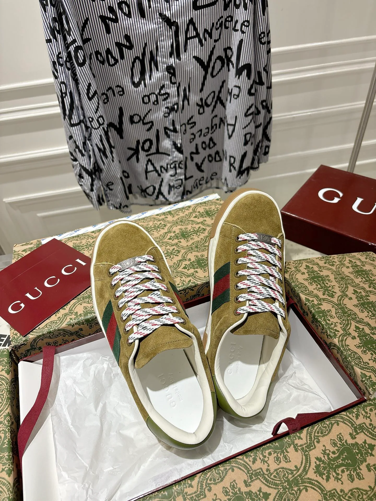 Кеды Мужские Gucci 918263