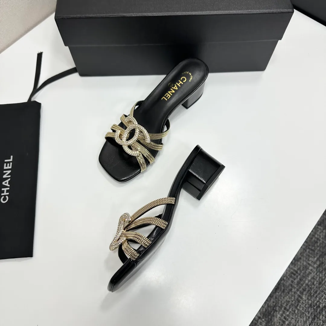 Босоножки Женские Chanel 9651902