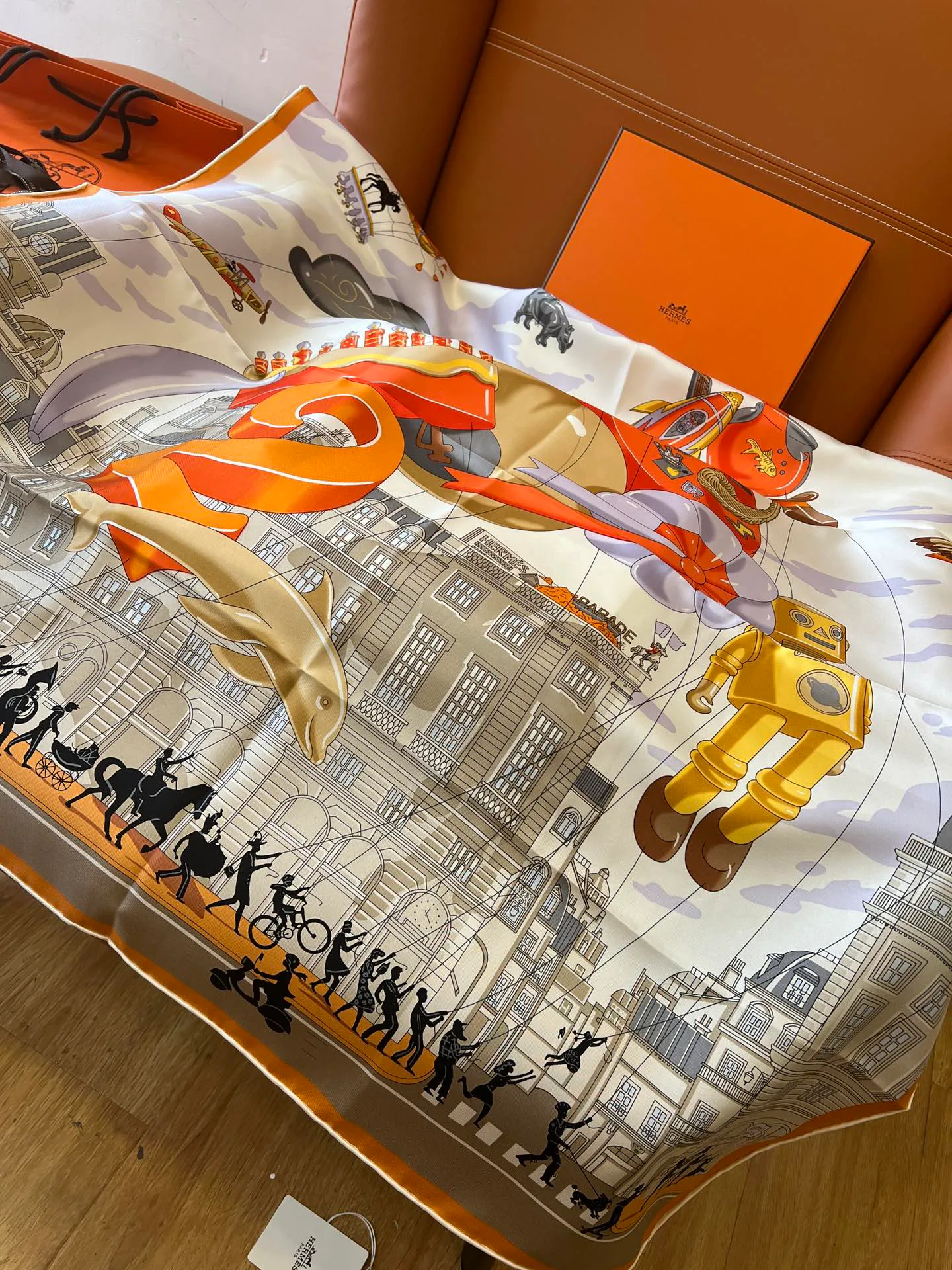 Шарфы Hermes 23918