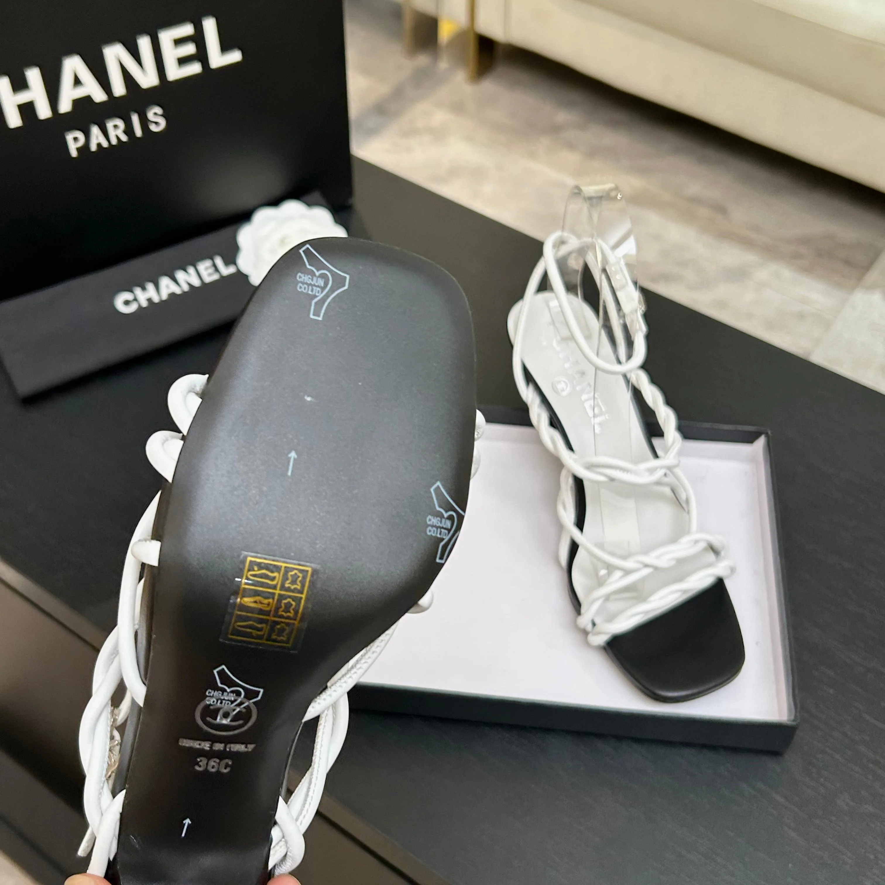 Босоножки Женские Chanel 11776662