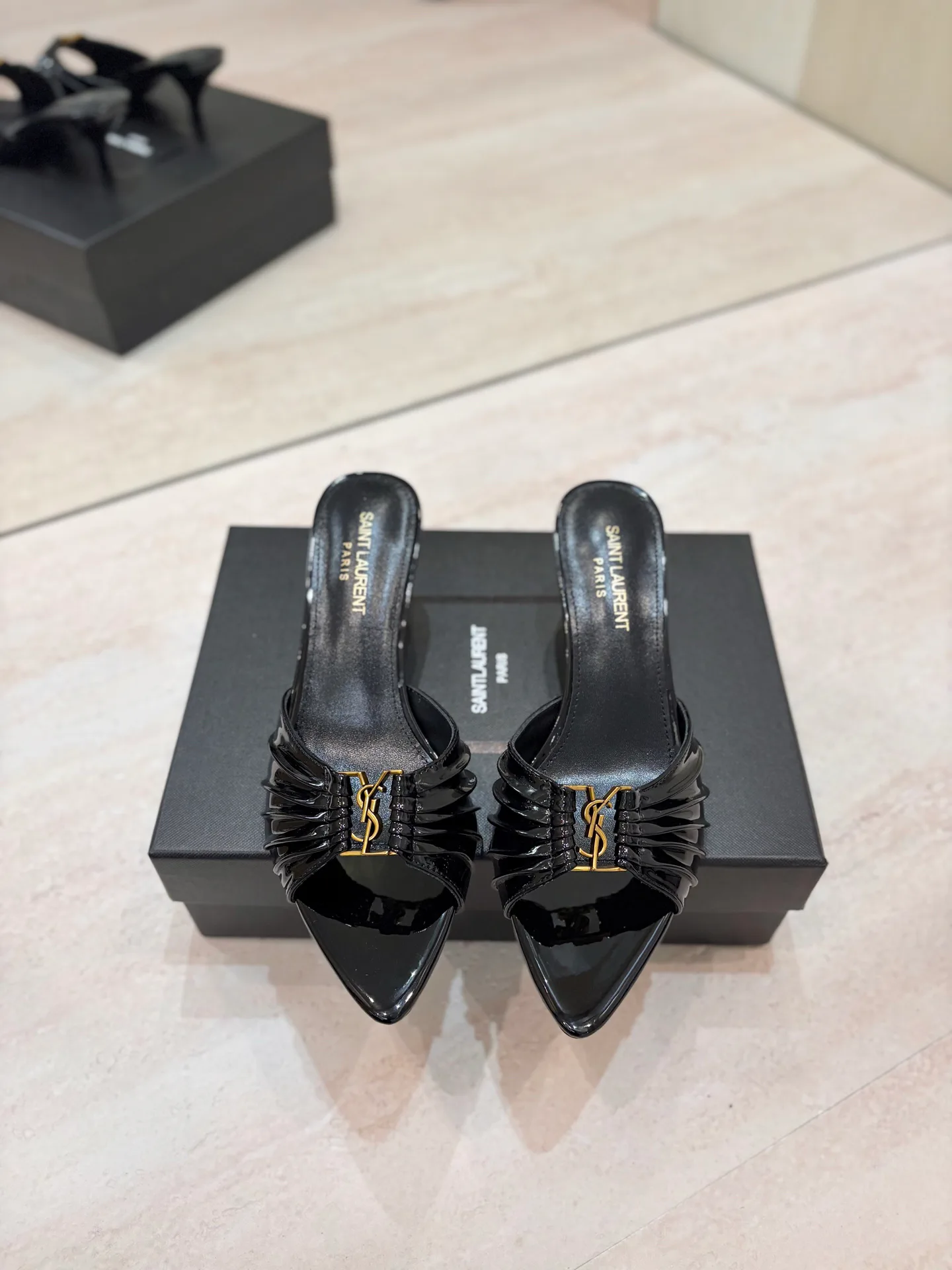Мюли И Сабо Женские Saint Laurent 17476081