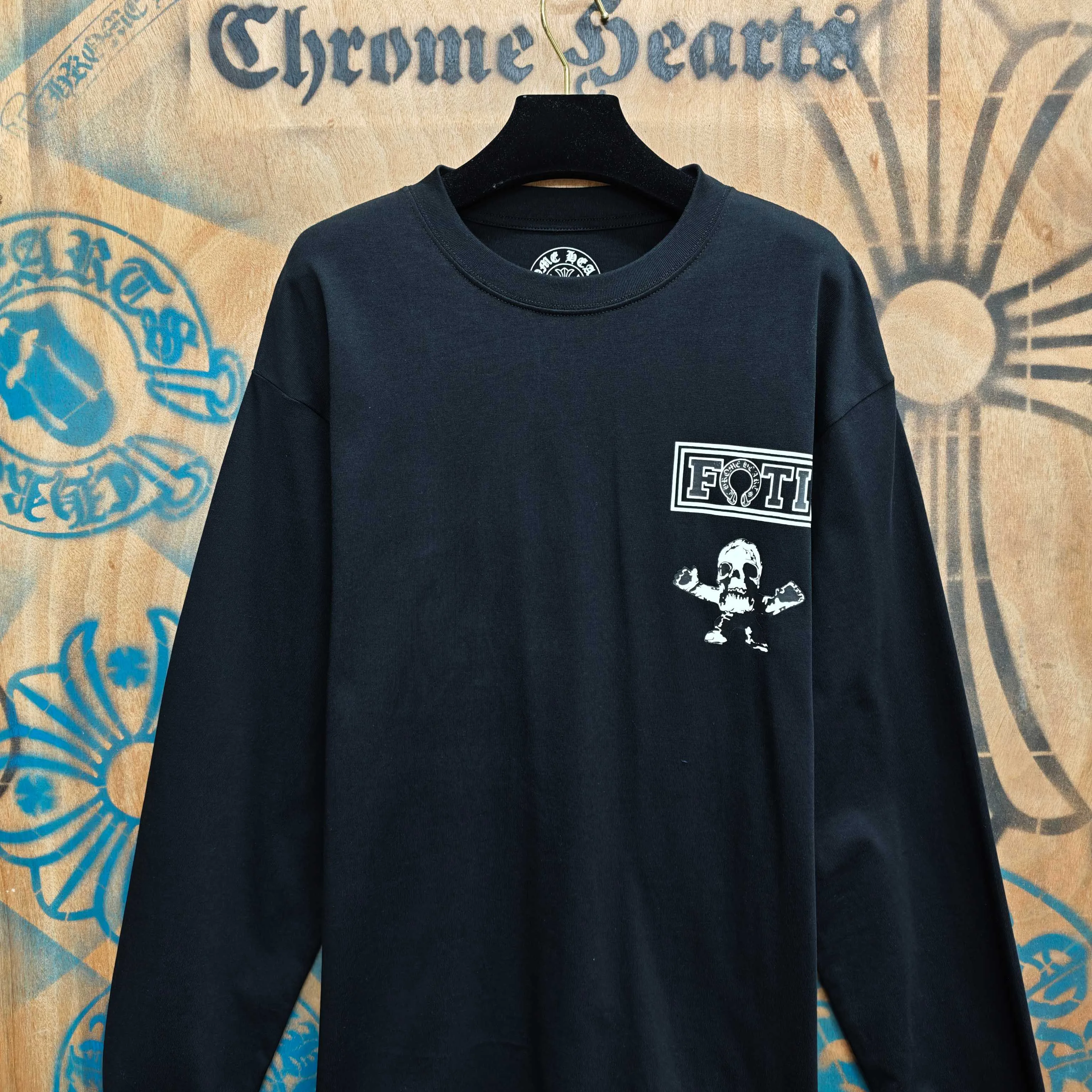 Лонгсливы Мужские Chrome Hearts 11808780