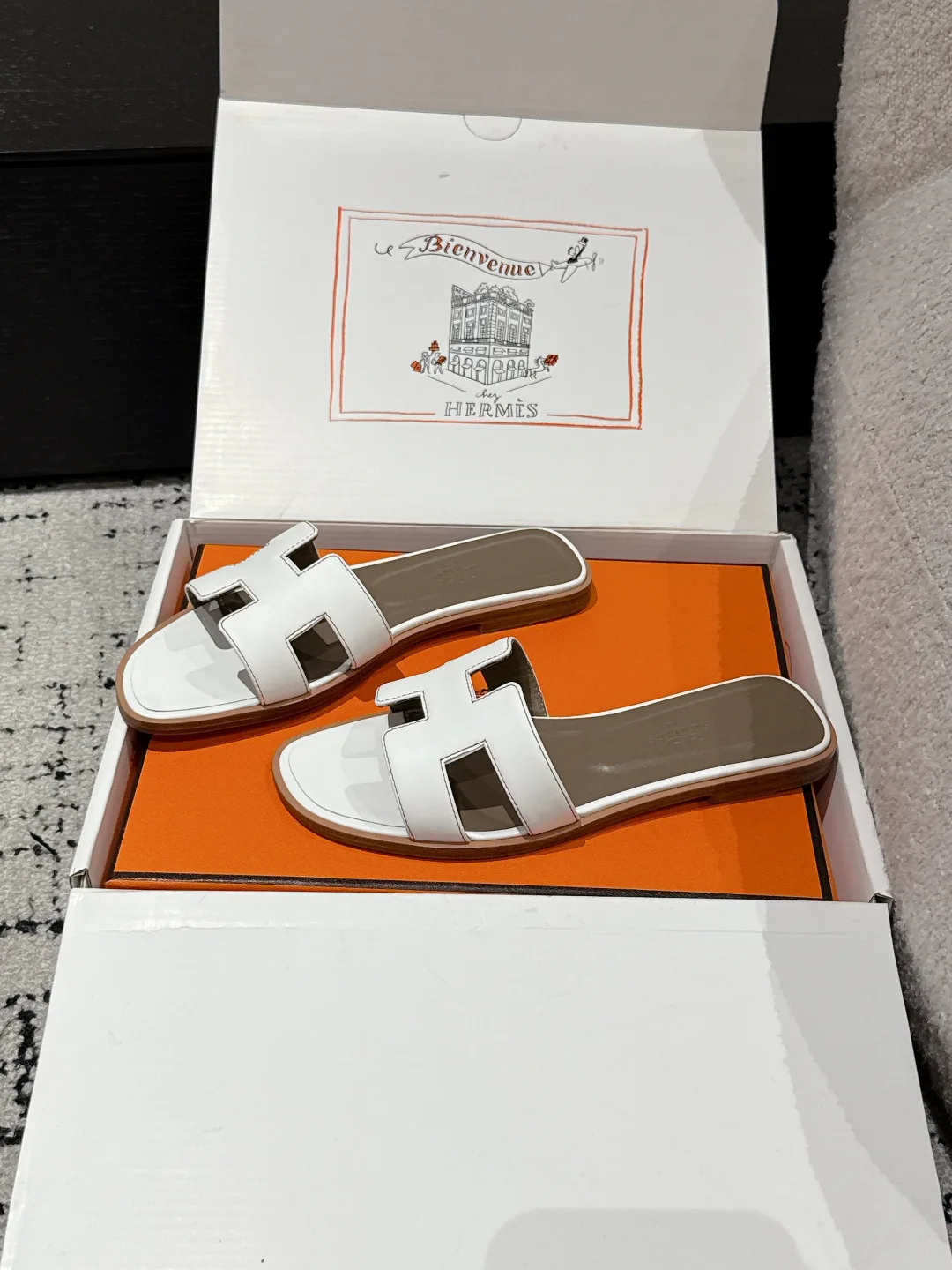 Шлепанцы Женские Hermes 814591