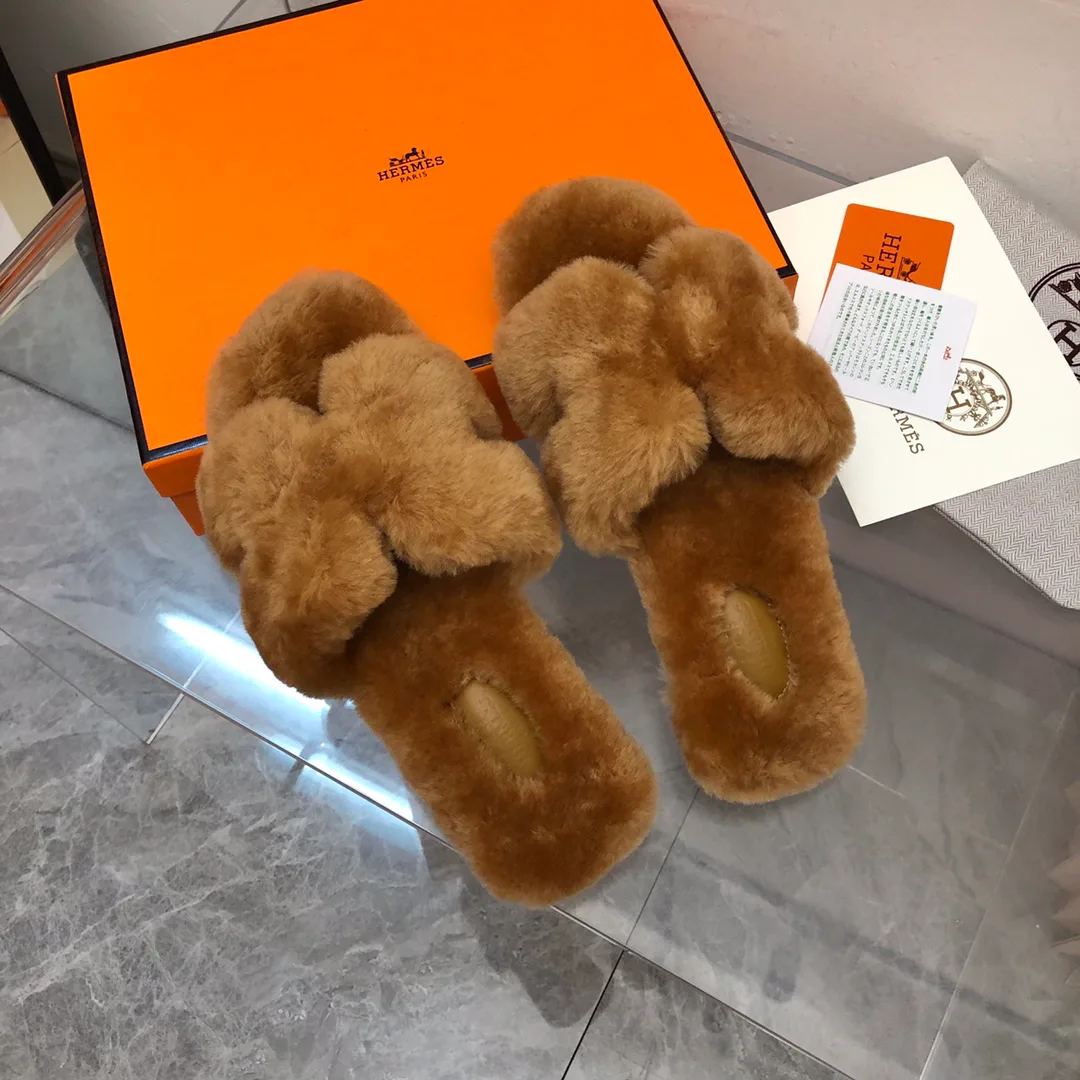 Тапочки Женские Hermes 17977369