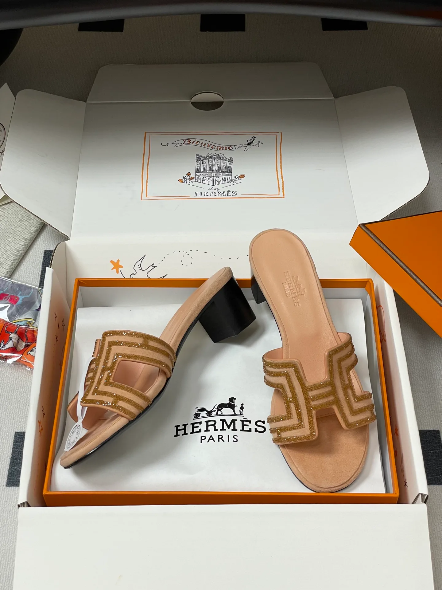 Босоножки Женские Hermes 9411612