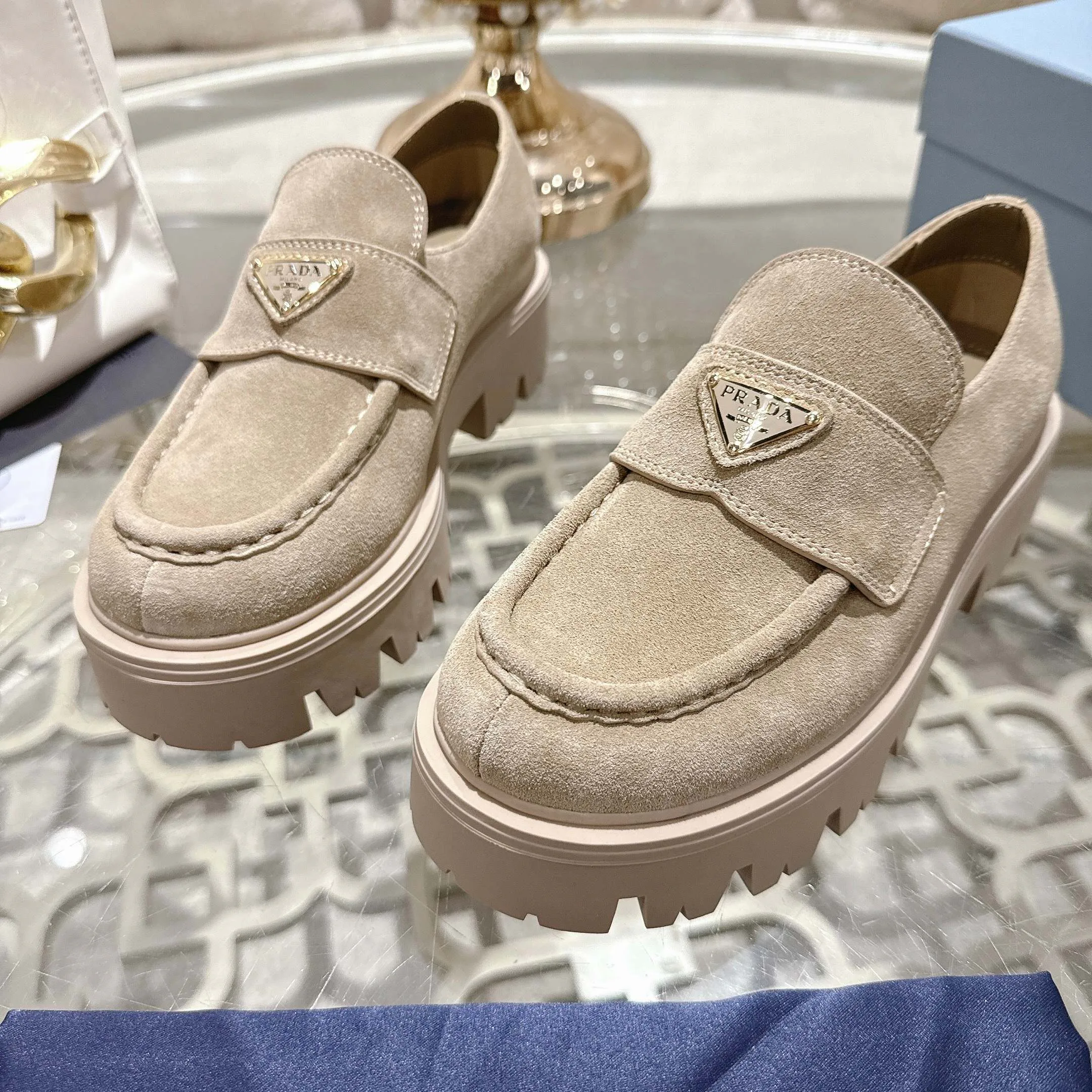 Лоферы И Мокасины Женские Prada 931629