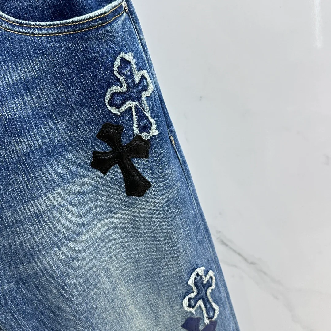 Джинсы Мужские Chrome Hearts 18596904