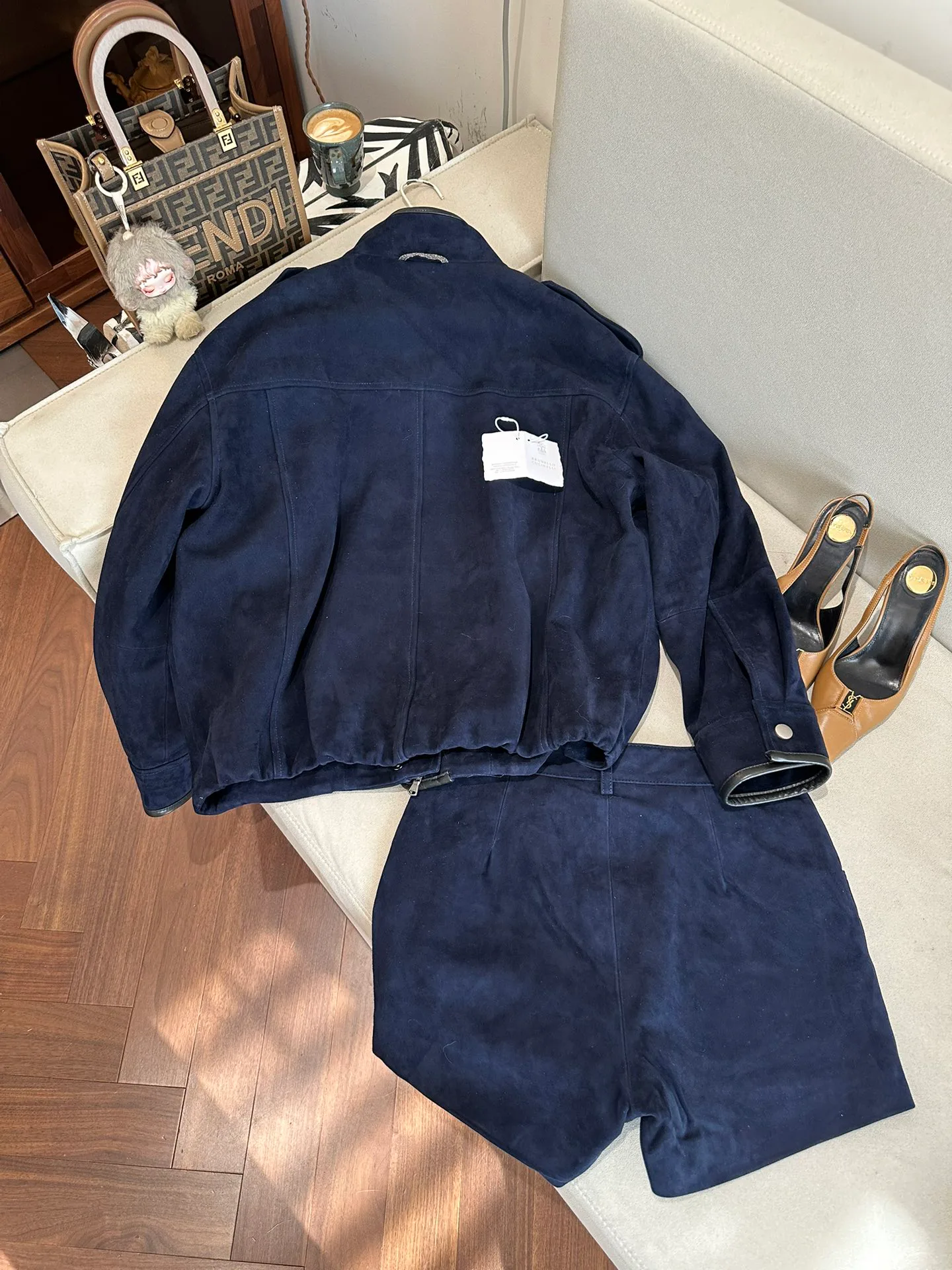 Кожаные Куртки И Дублёнки Женские Brunello Cucinelli 1626814