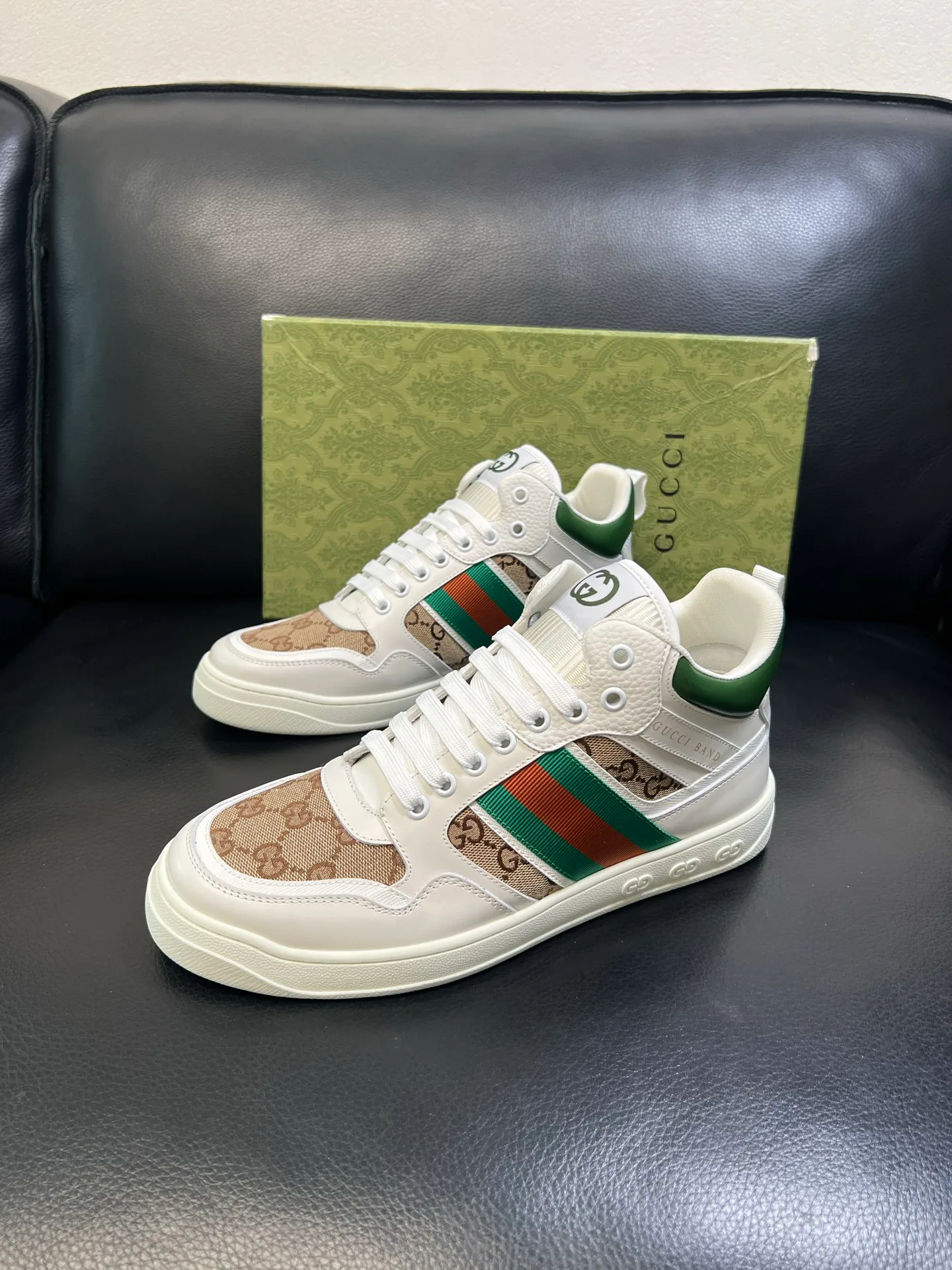 Кроссовки Мужские Gucci 163106