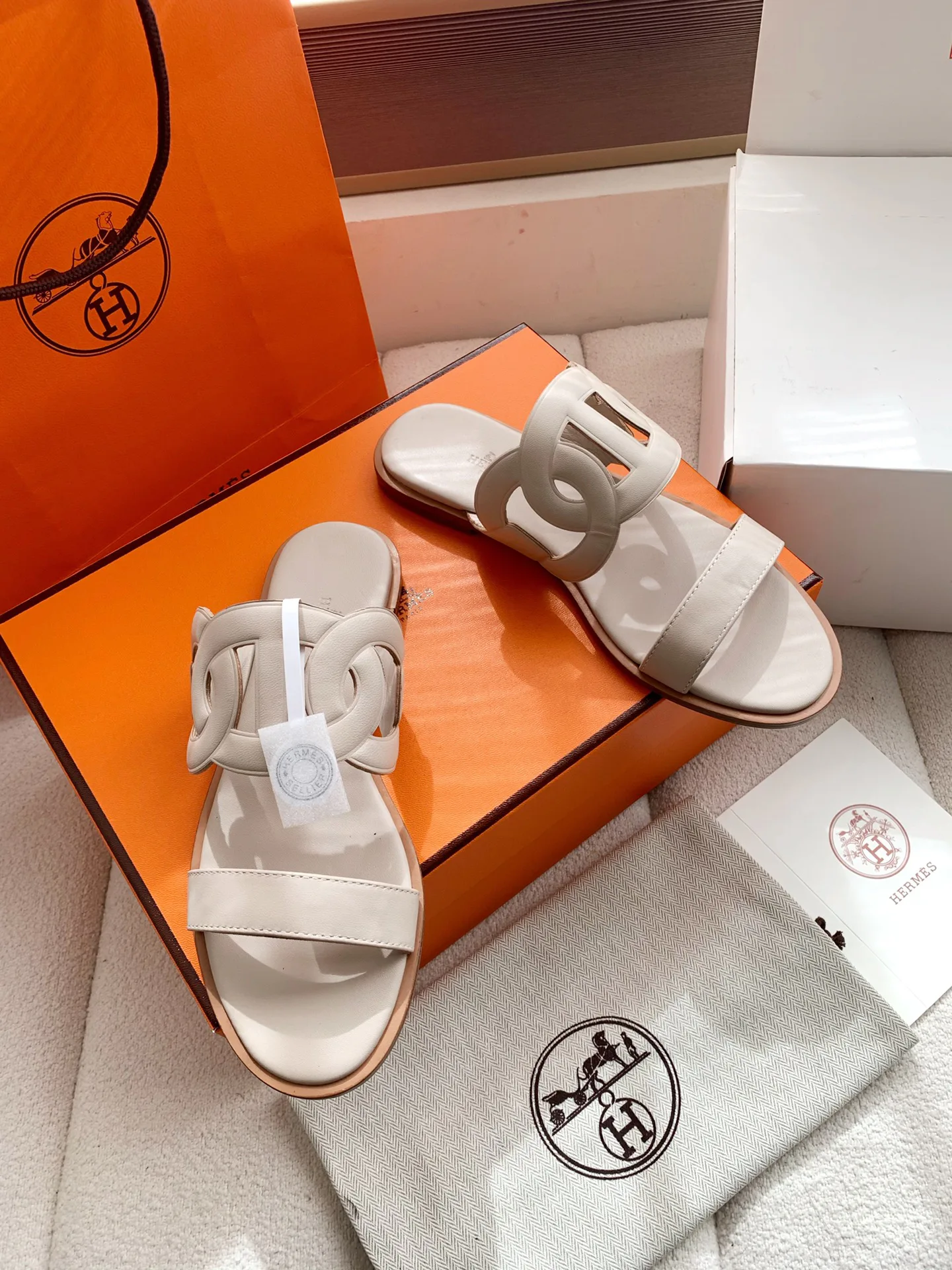 Шлепанцы Женские Hermes 10461978