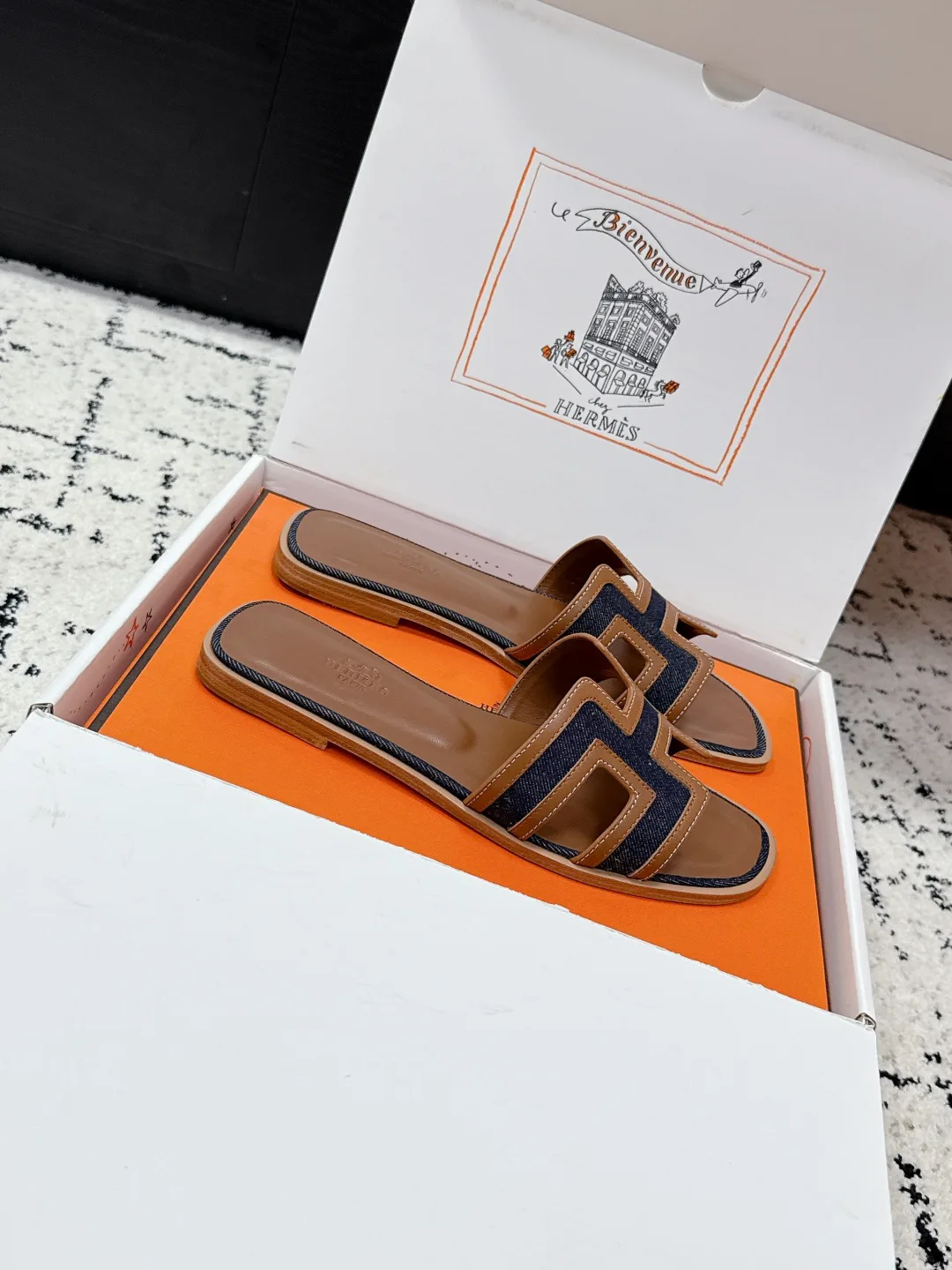 Шлепанцы Женские Hermes 814535