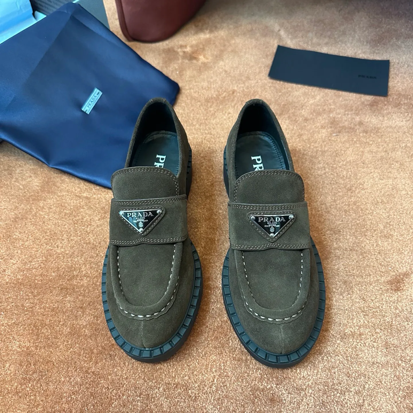 Лоферы Женские Prada 416053