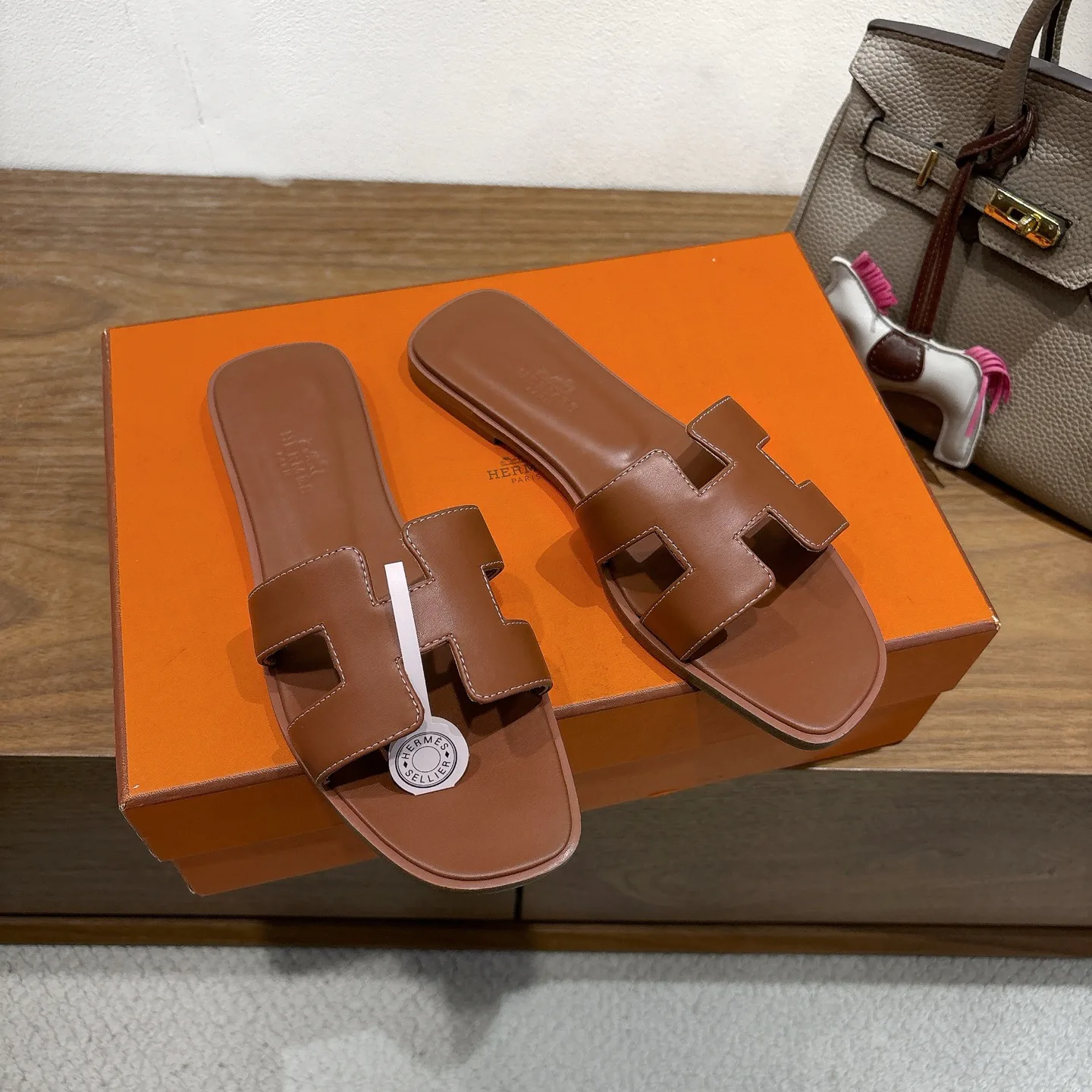 Шлепанцы Женские Hermes 873870