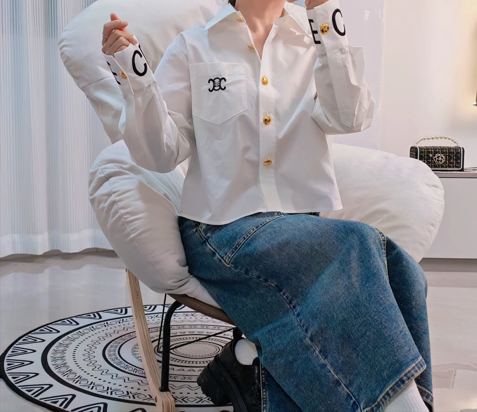 Рубашки Женские Celine 13222819