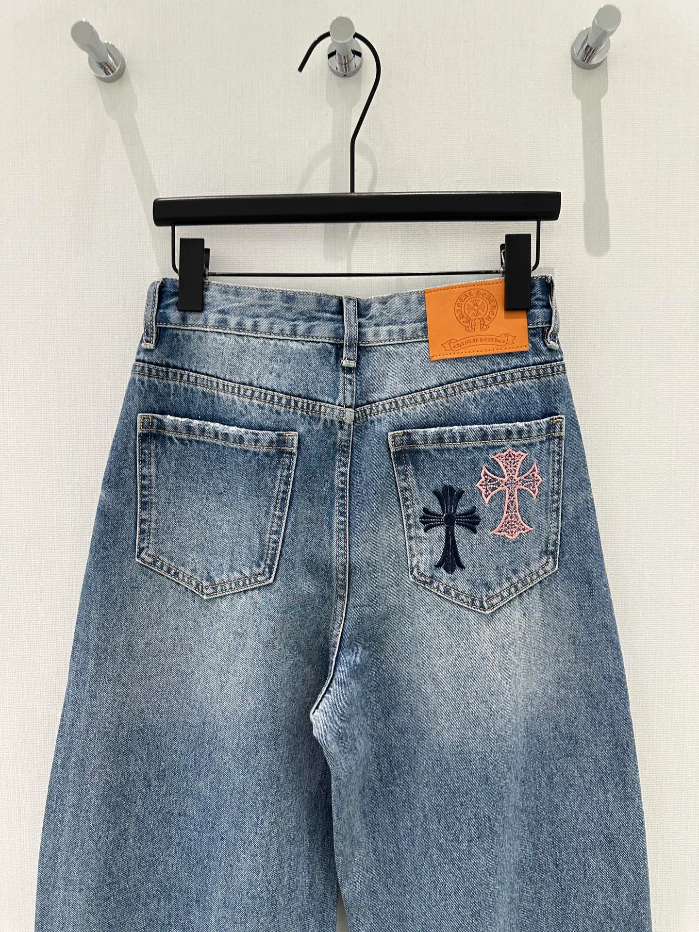 Джинсы Женские Chrome Hearts 1461120