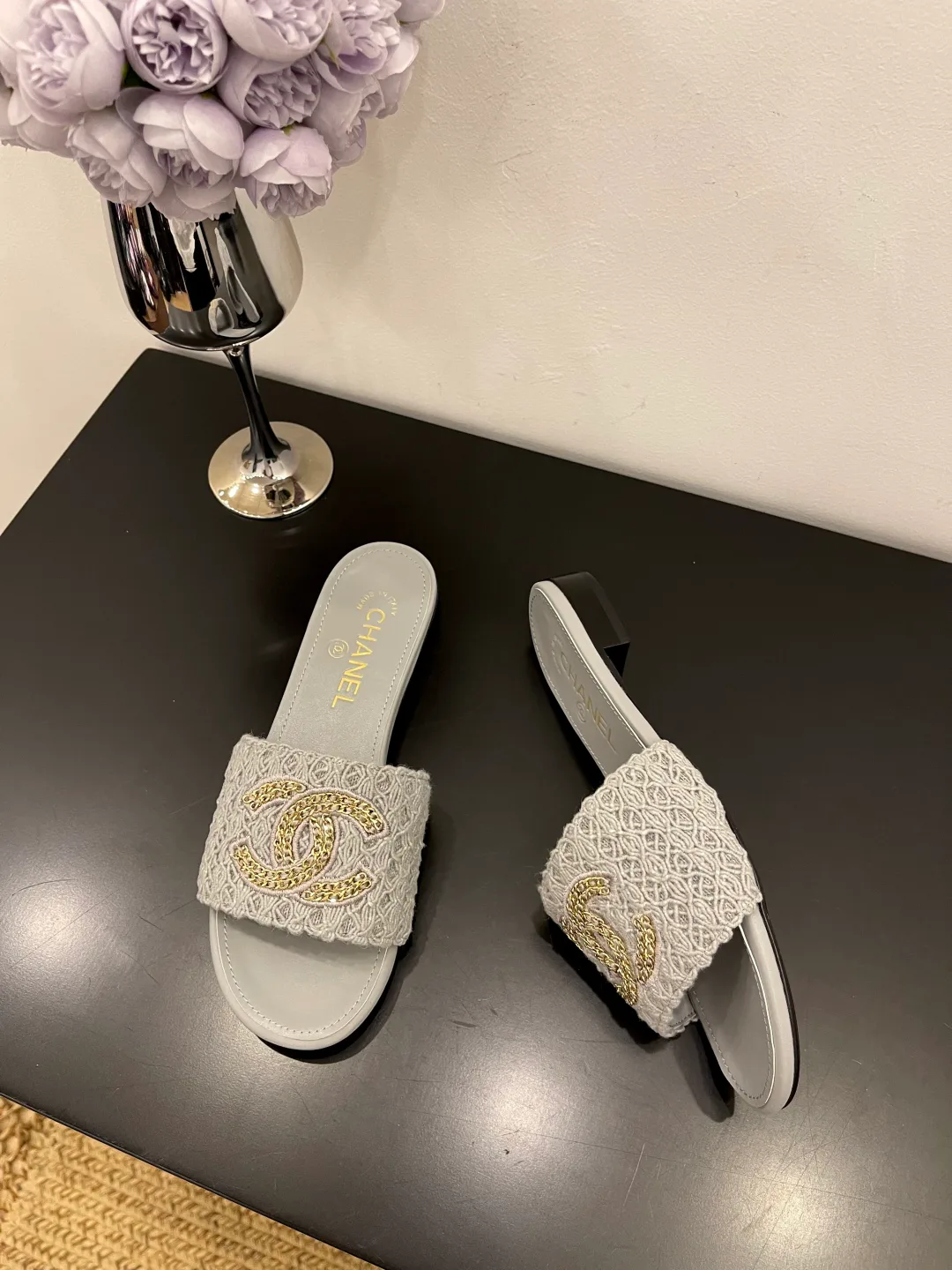 Шлепанцы Женские Chanel 48857