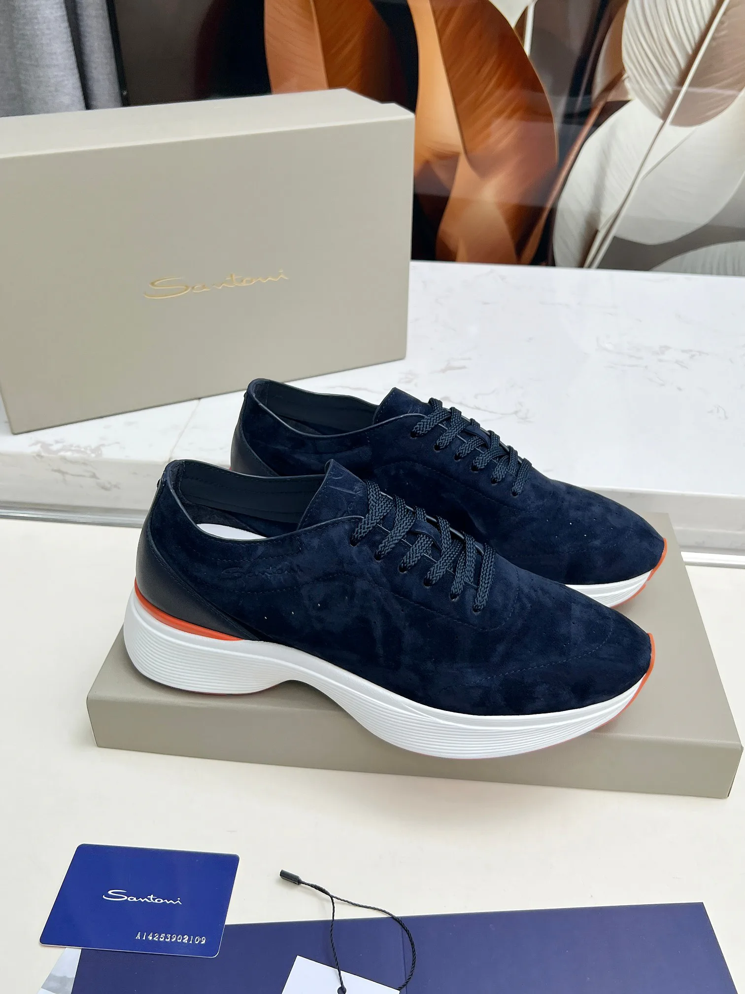 Кроссовки Мужские Santoni 1845414