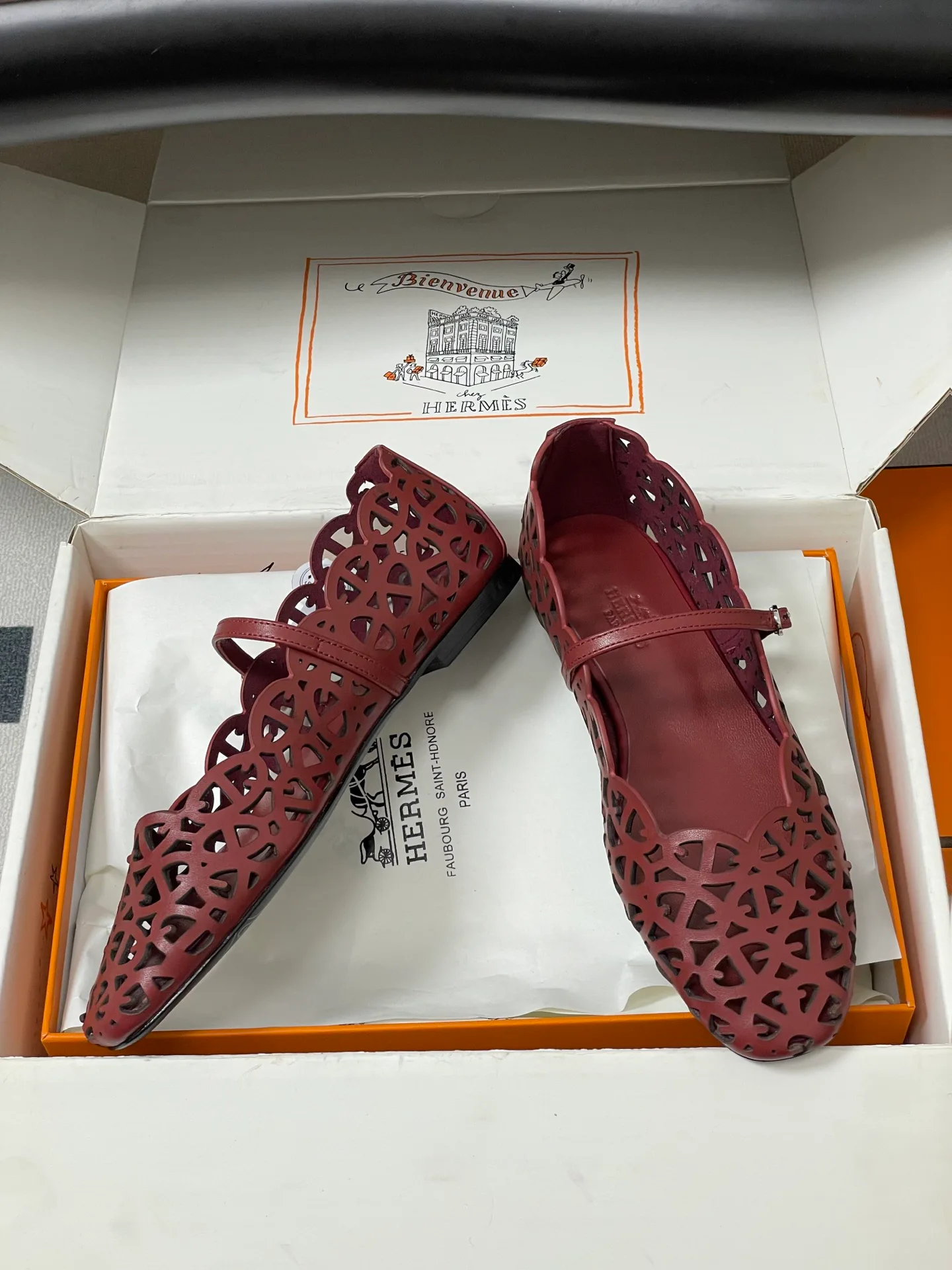 Балетки Женские Hermes 17558038
