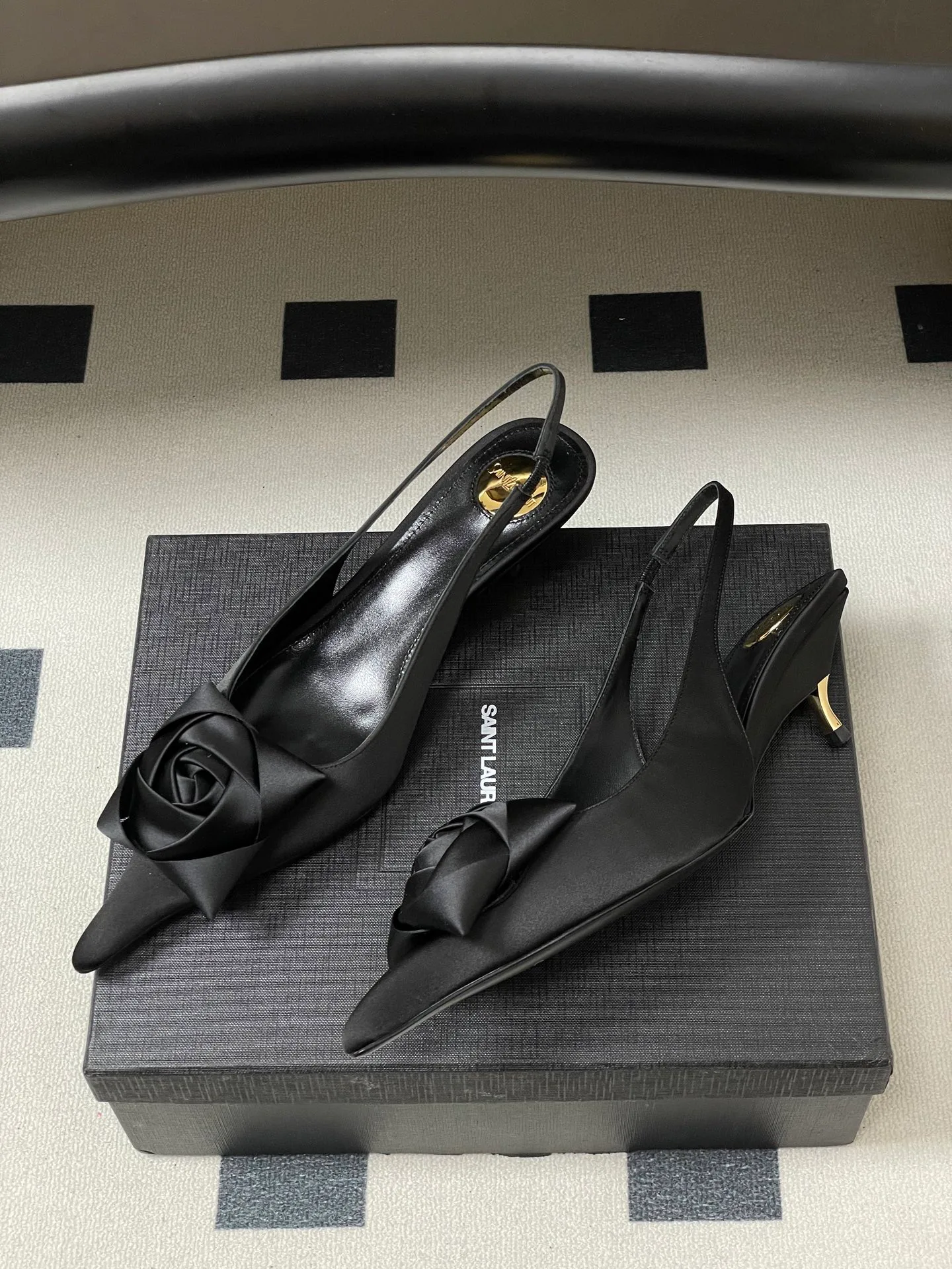Туфли Женские Saint Laurent 668688