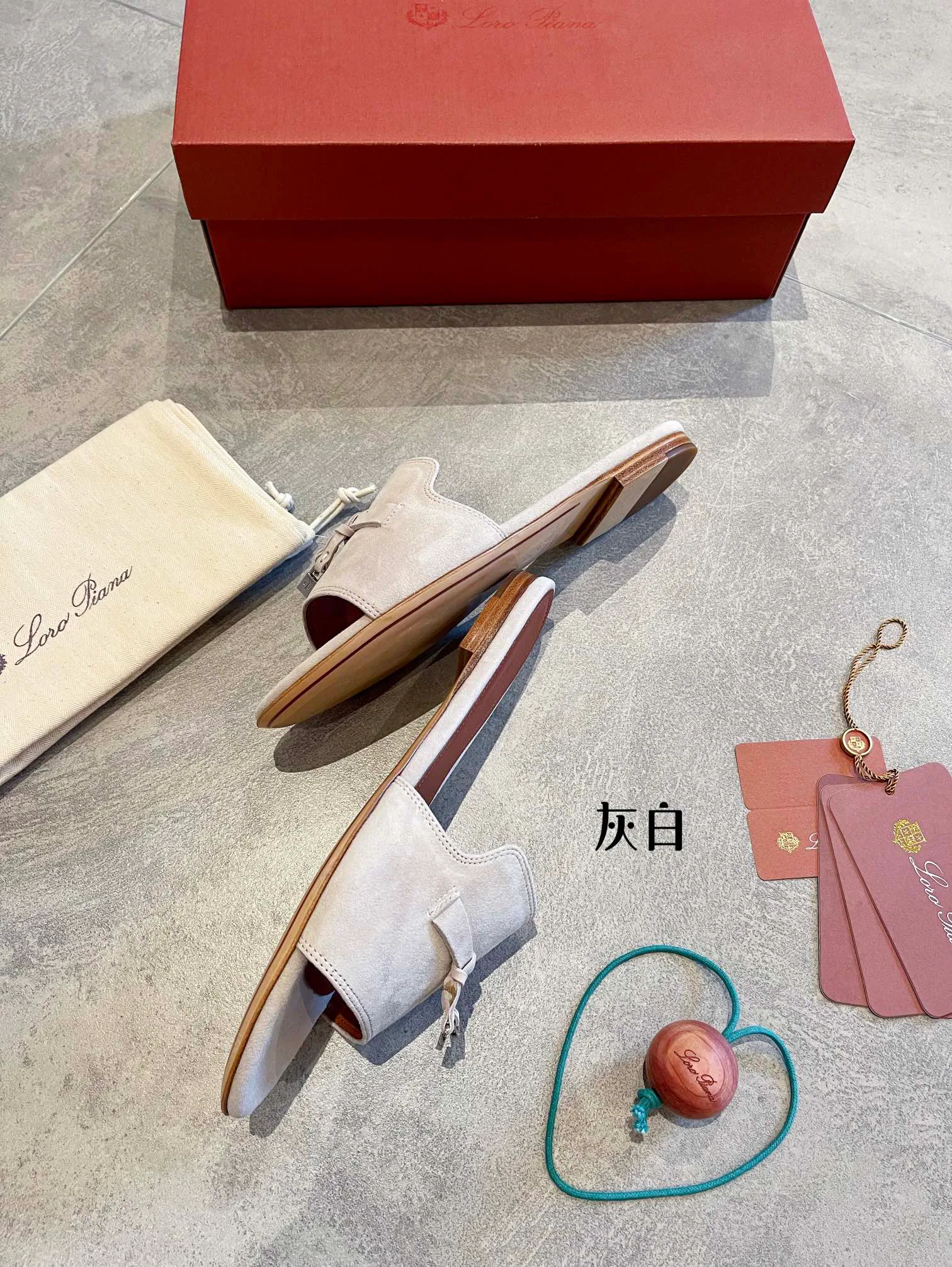 Шлепанцы Женские Loro Piana 1022021