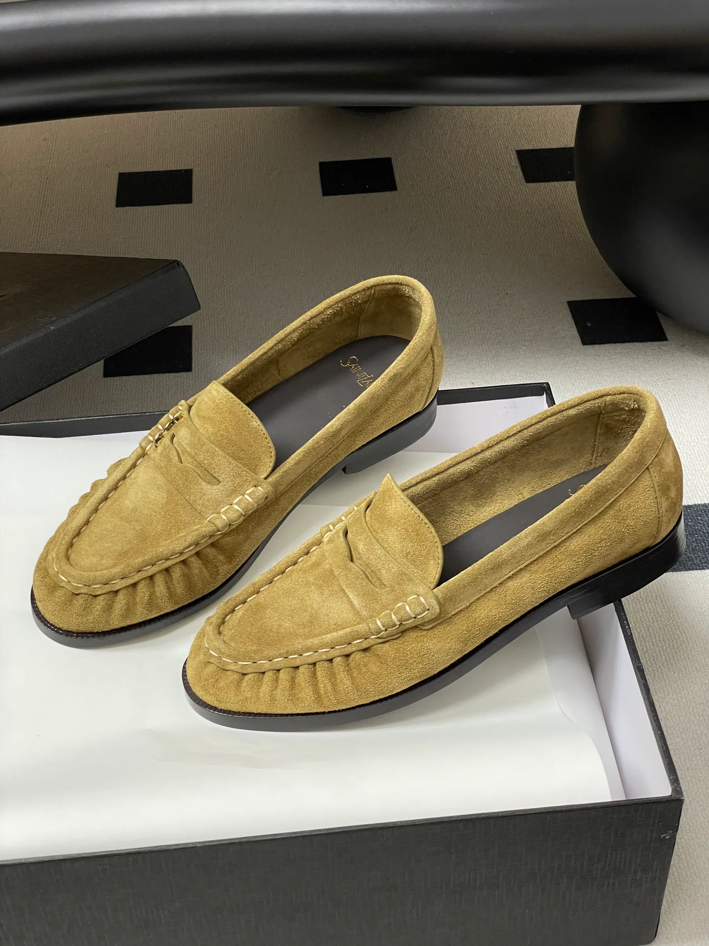 Лоферы И Мокасины Женские Saint Laurent 725664