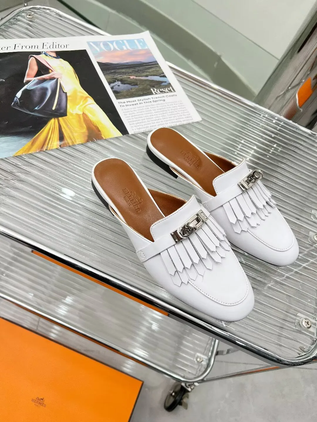 Мюли Женские Hermes 31117