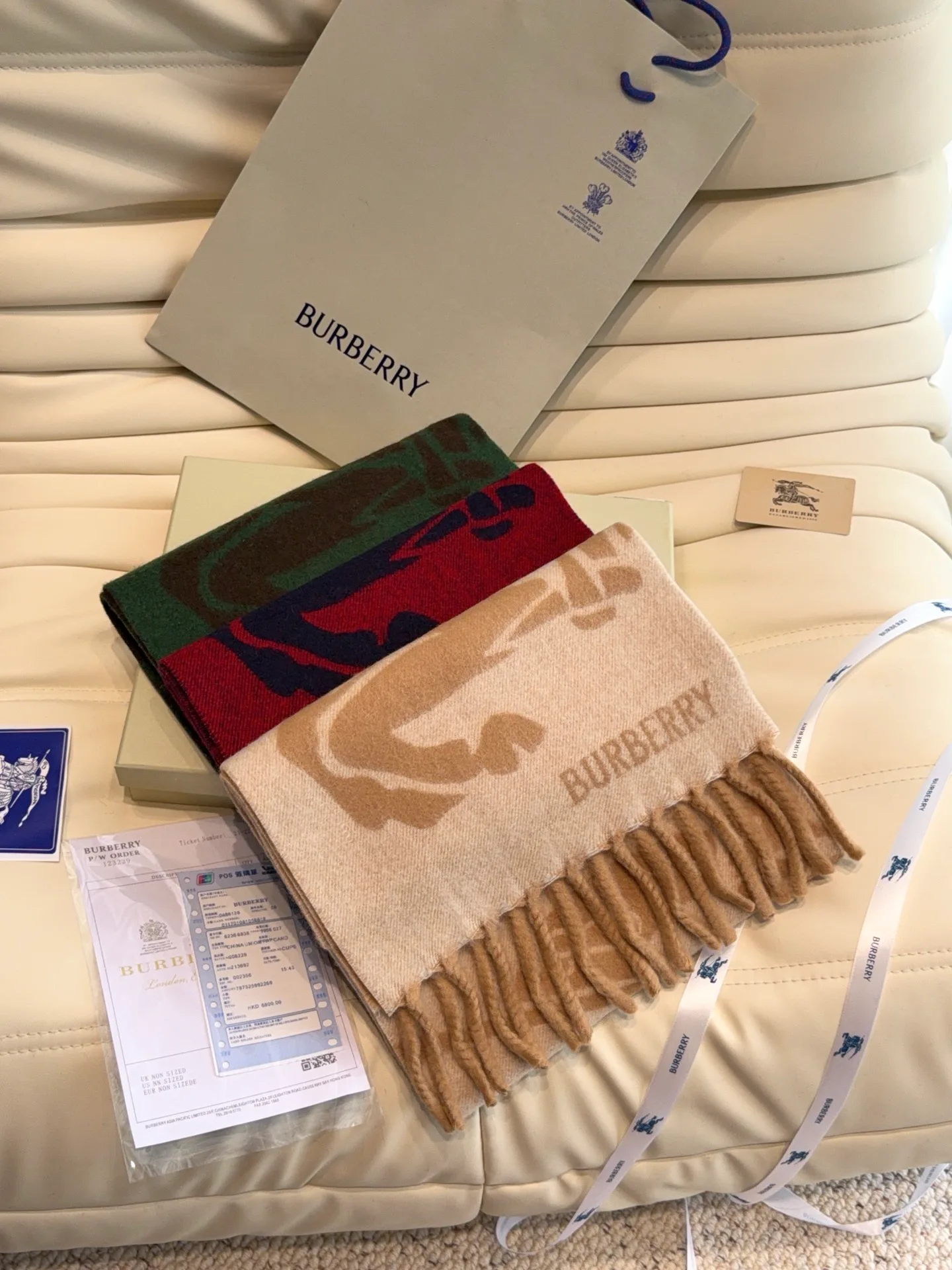 Шарфы Burberry 18287321