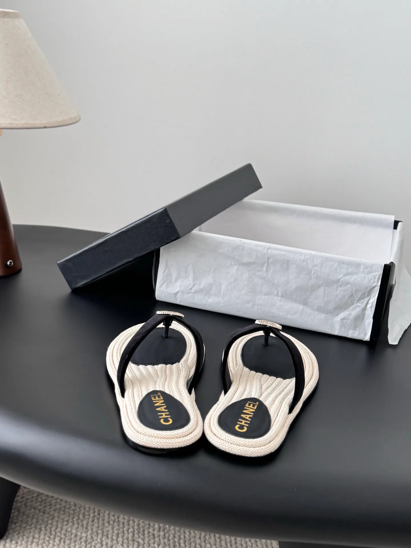 Шлепанцы Женские Chanel 1446592